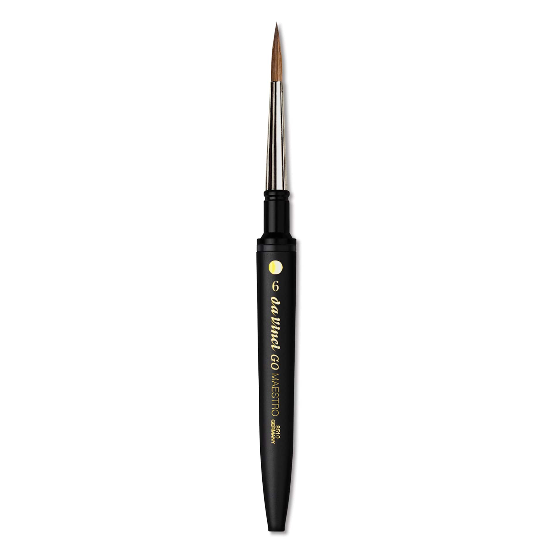 Da Vinci Go Maestro Travel Brush - Round, Size 6