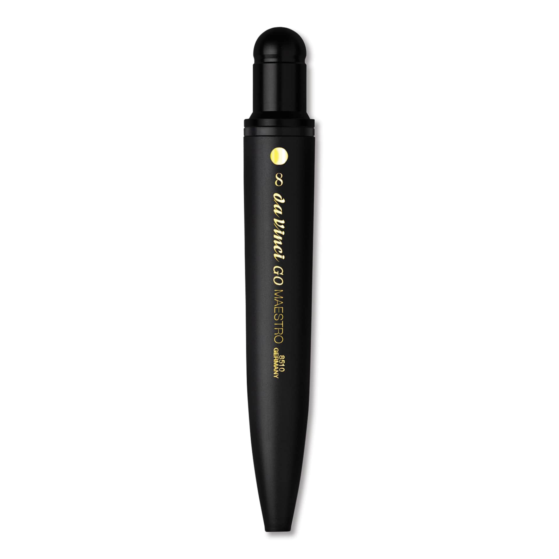 Da Vinci Go Maestro Travel Brush - Round, Size 8, brush inside handle