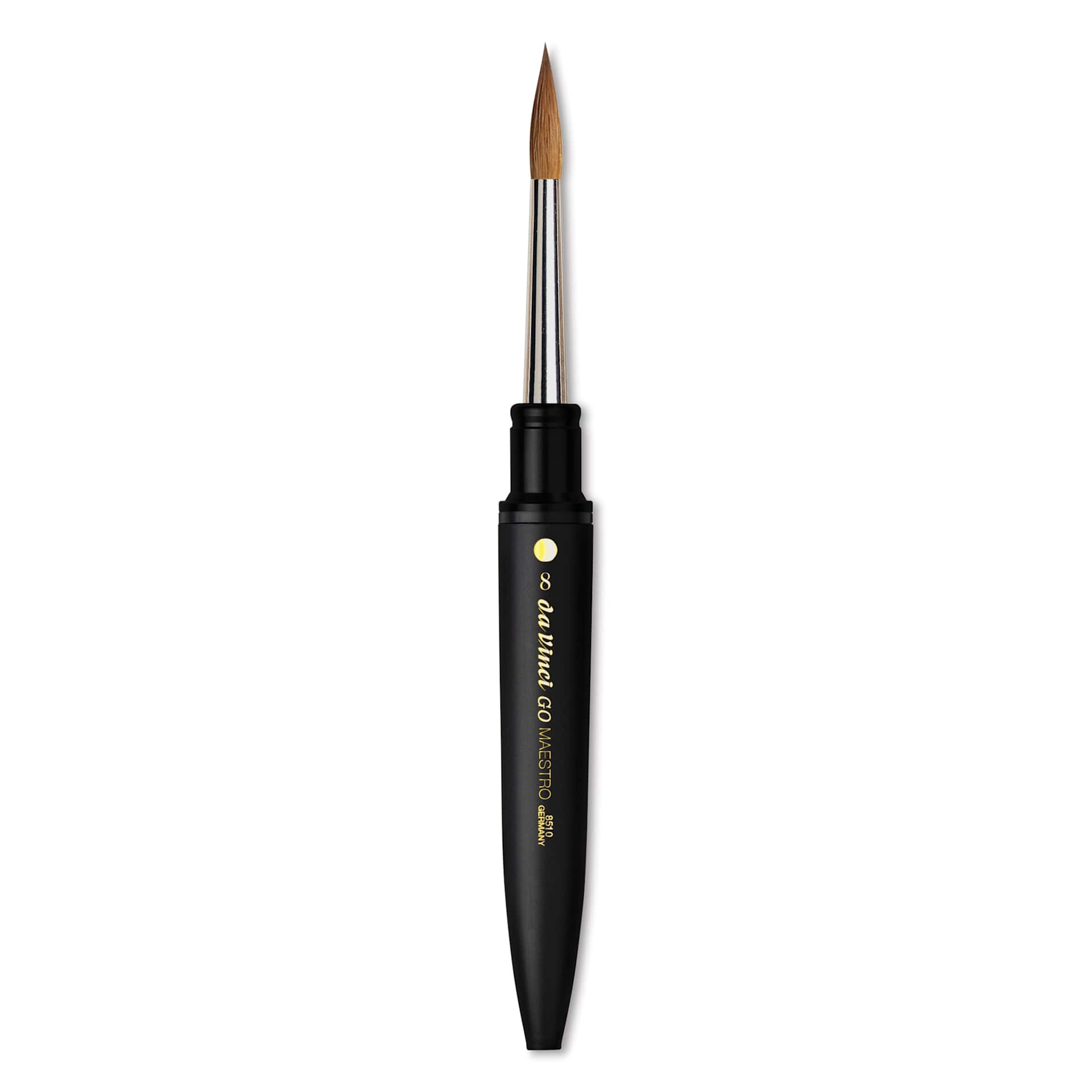 Da Vinci Go Maestro Travel Brush - Round, Size 8