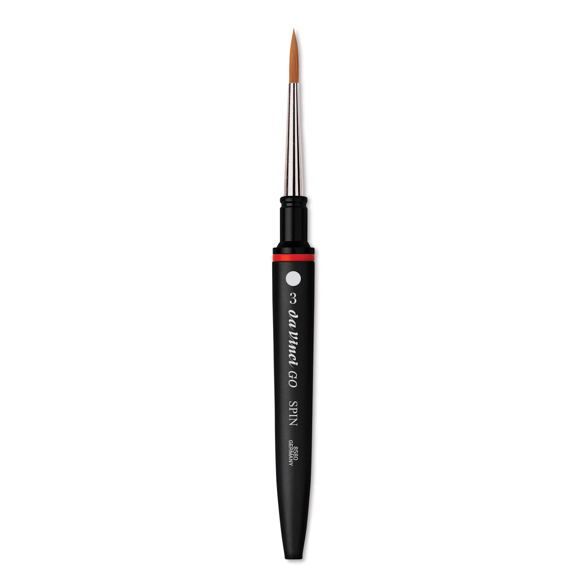 Da Vinci Go Spin Travel Brush - Round, Size 3