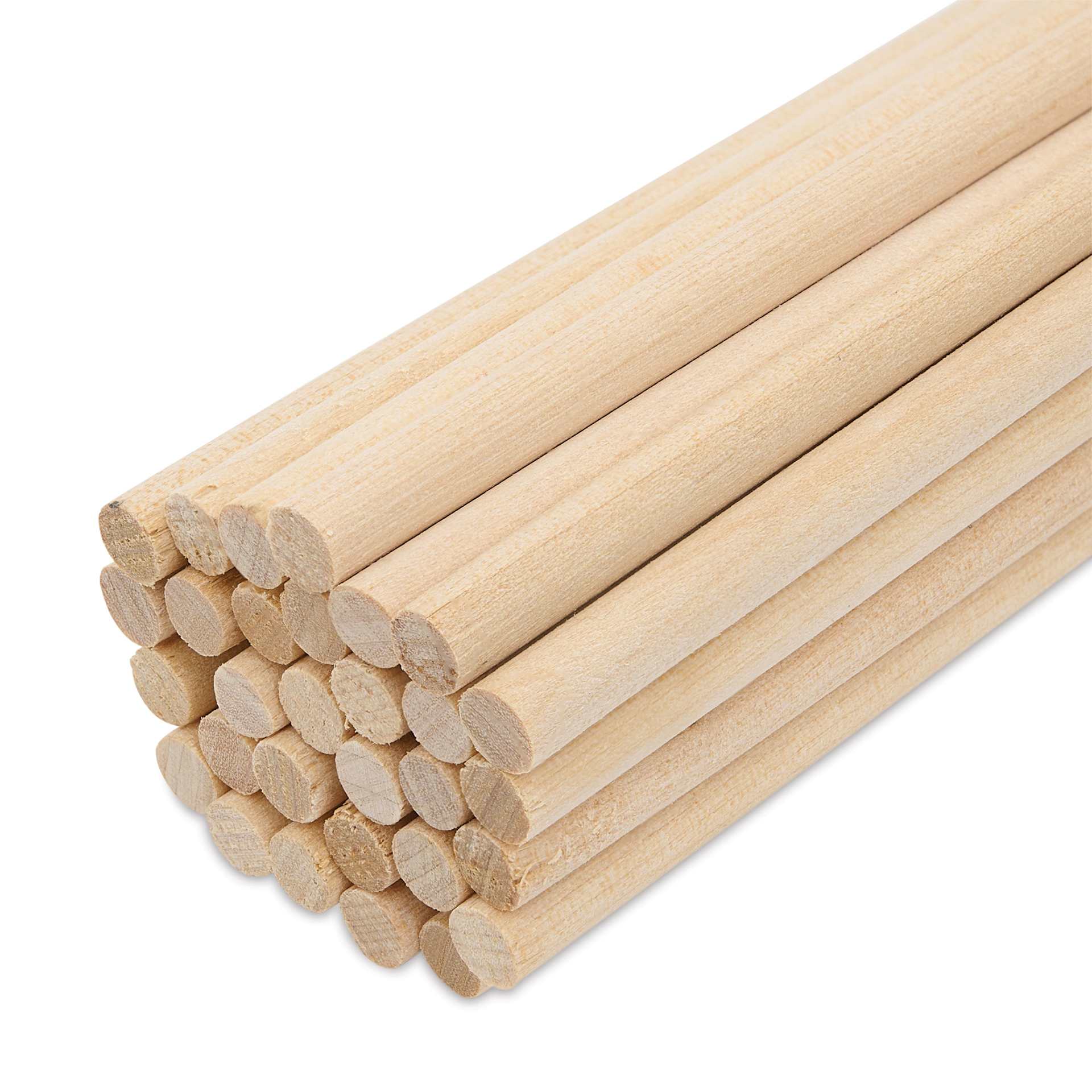 Bud Nosen Dowel Rods - 1/4" x 36", Pkg of 30, close-up