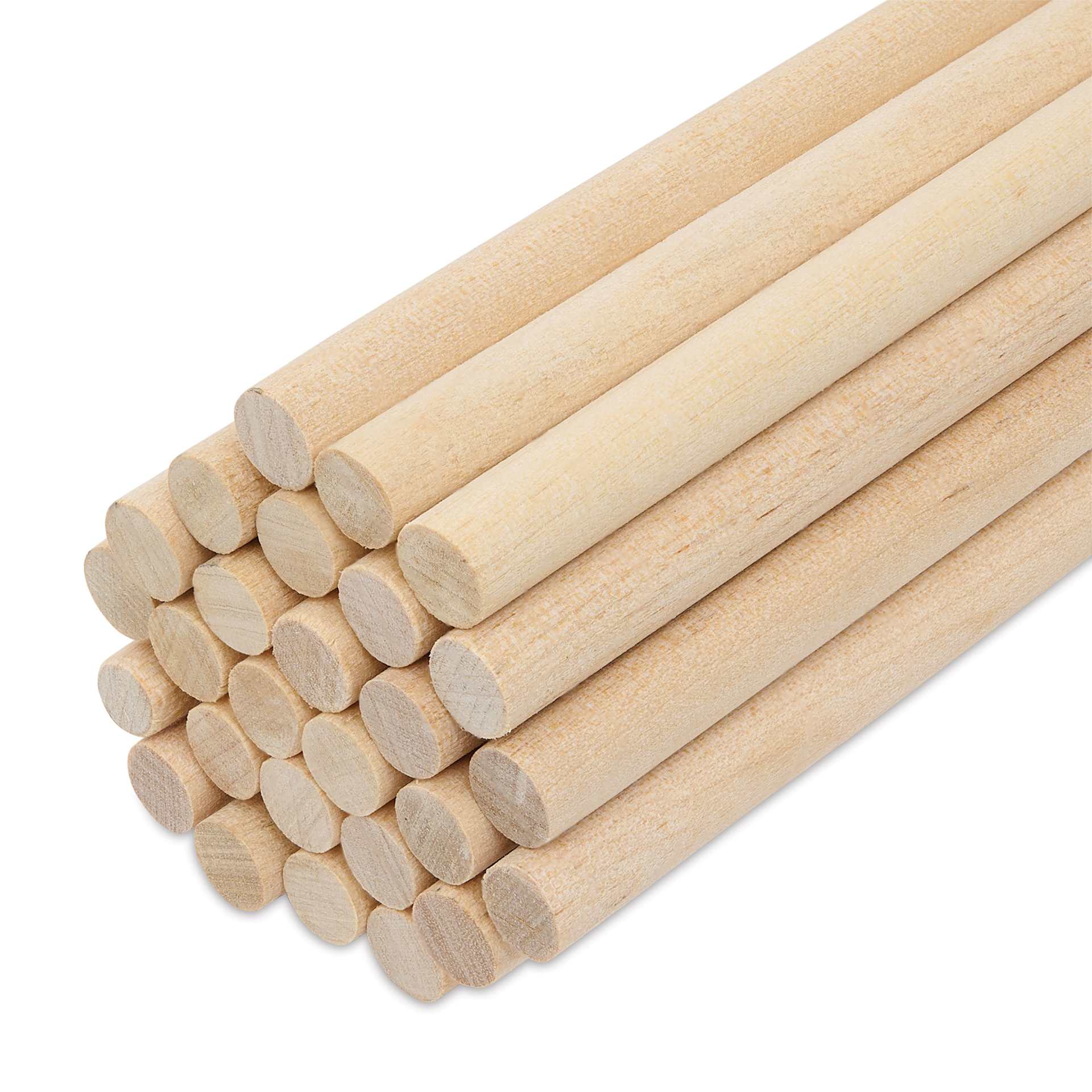 Bud Nosen Dowel Rods - 5/16" x 36", Pkg of 25, close-up