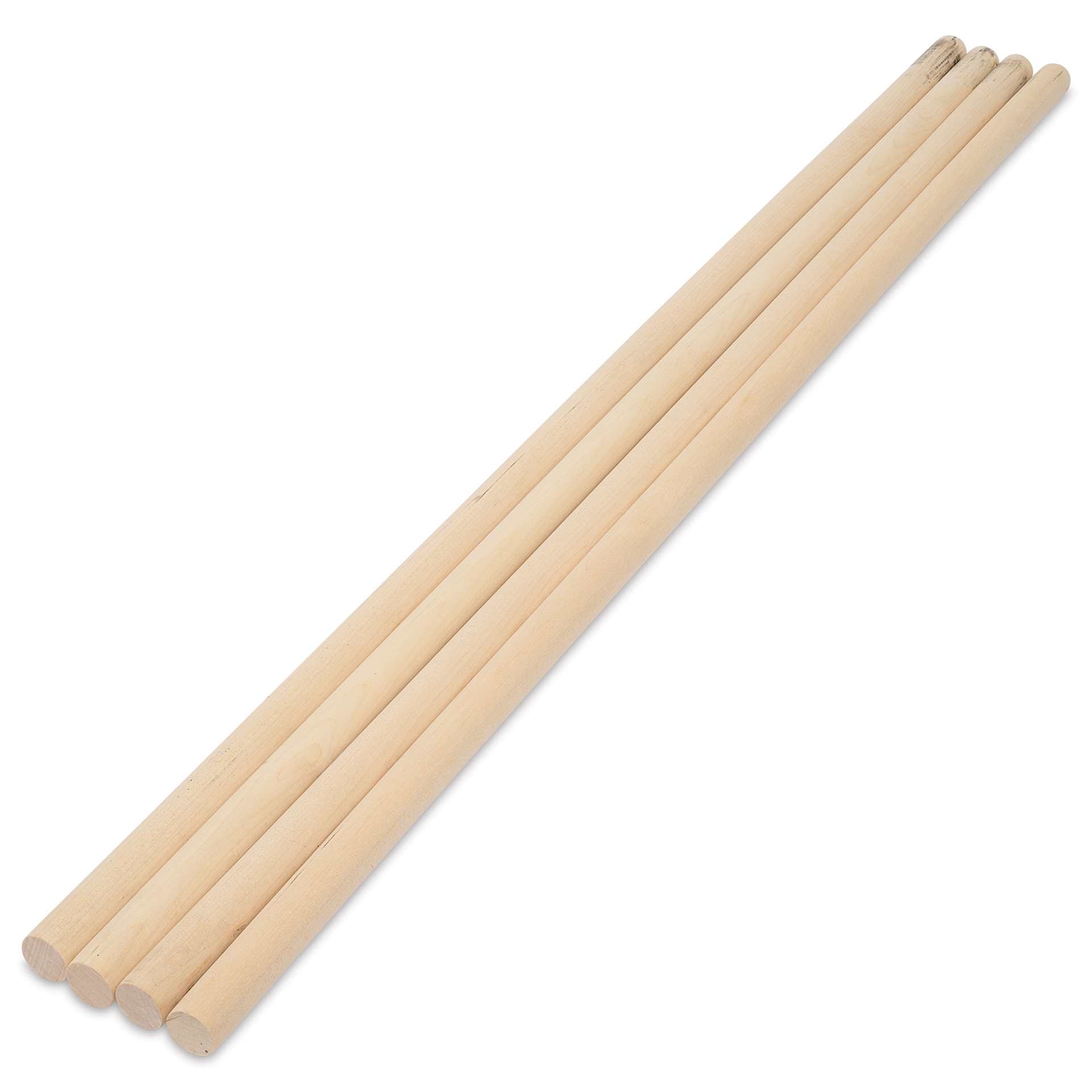Bud Nosen Dowel Rods - 7/8" x 36", Pkg of 4