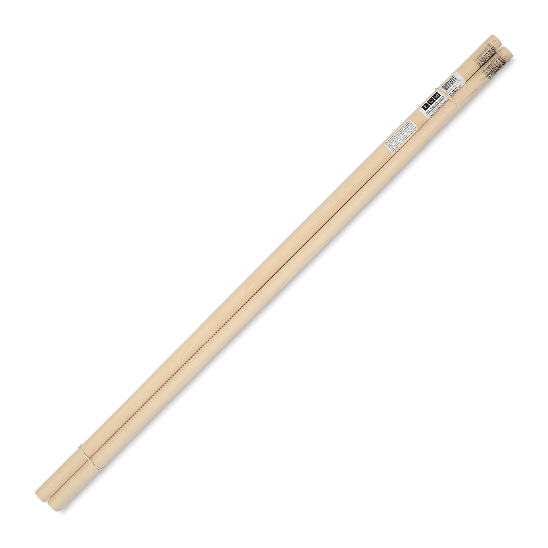 Bud Nosen Dowel Rods - 7/8" x 36", Pkg of 4, with label