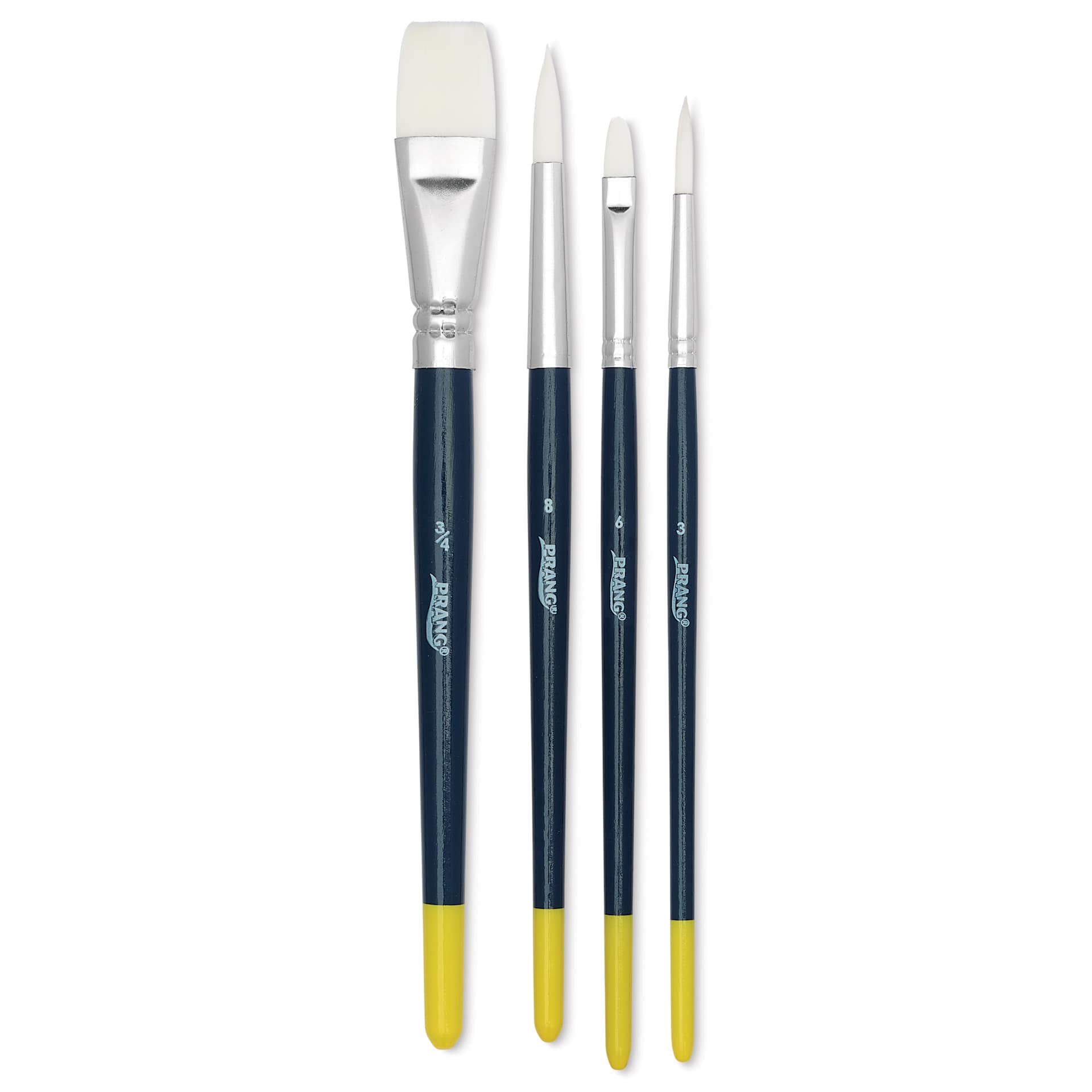 Prang Hobby Paint Brushes - Set of 4
