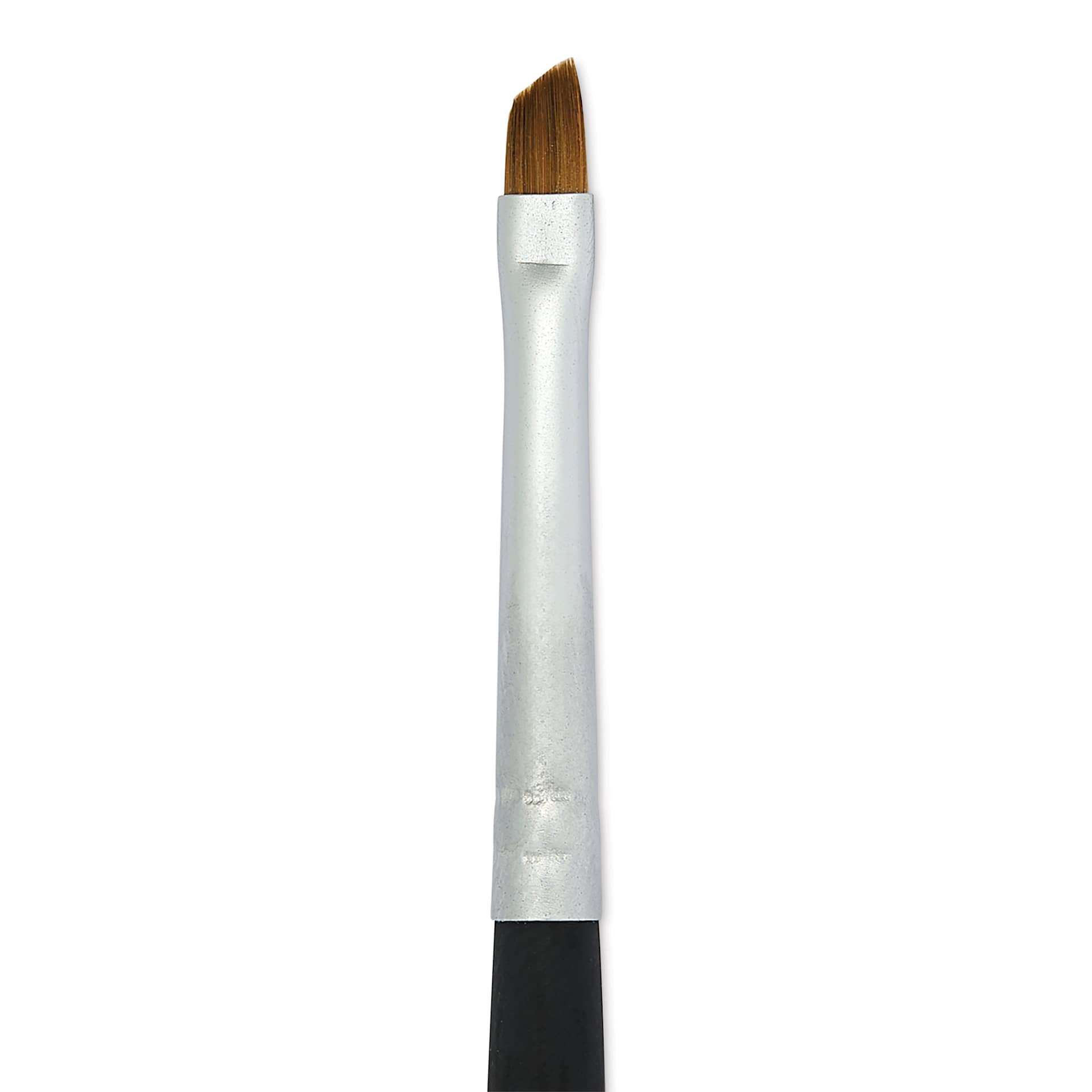 Princeton Aqua Elite Series 4850 Synthetic Mini Brush - Angle Shader, Size 1/8", close up