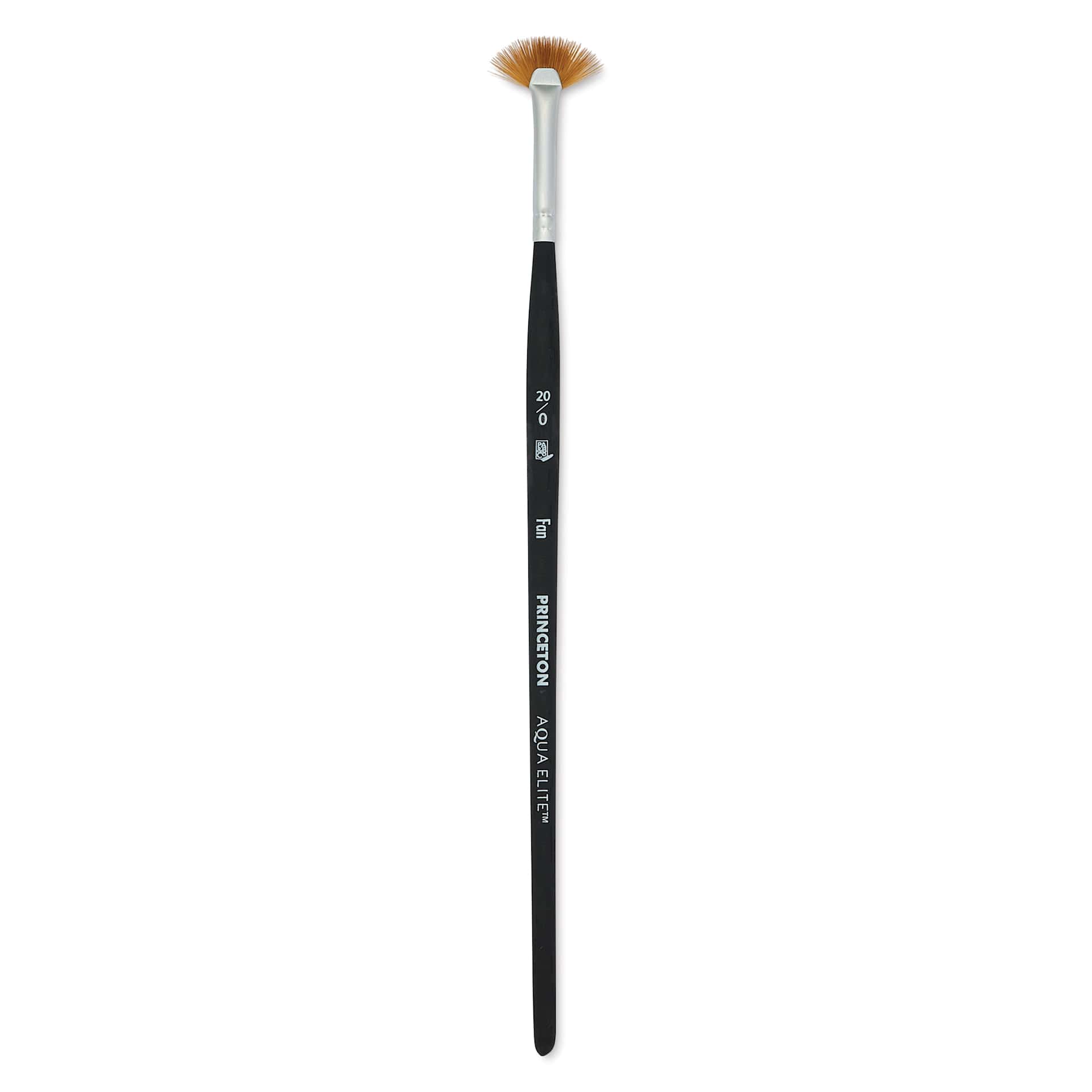Princeton Aqua Elite Series 4850 Synthetic Mini Brush - Fan, Size 20/0