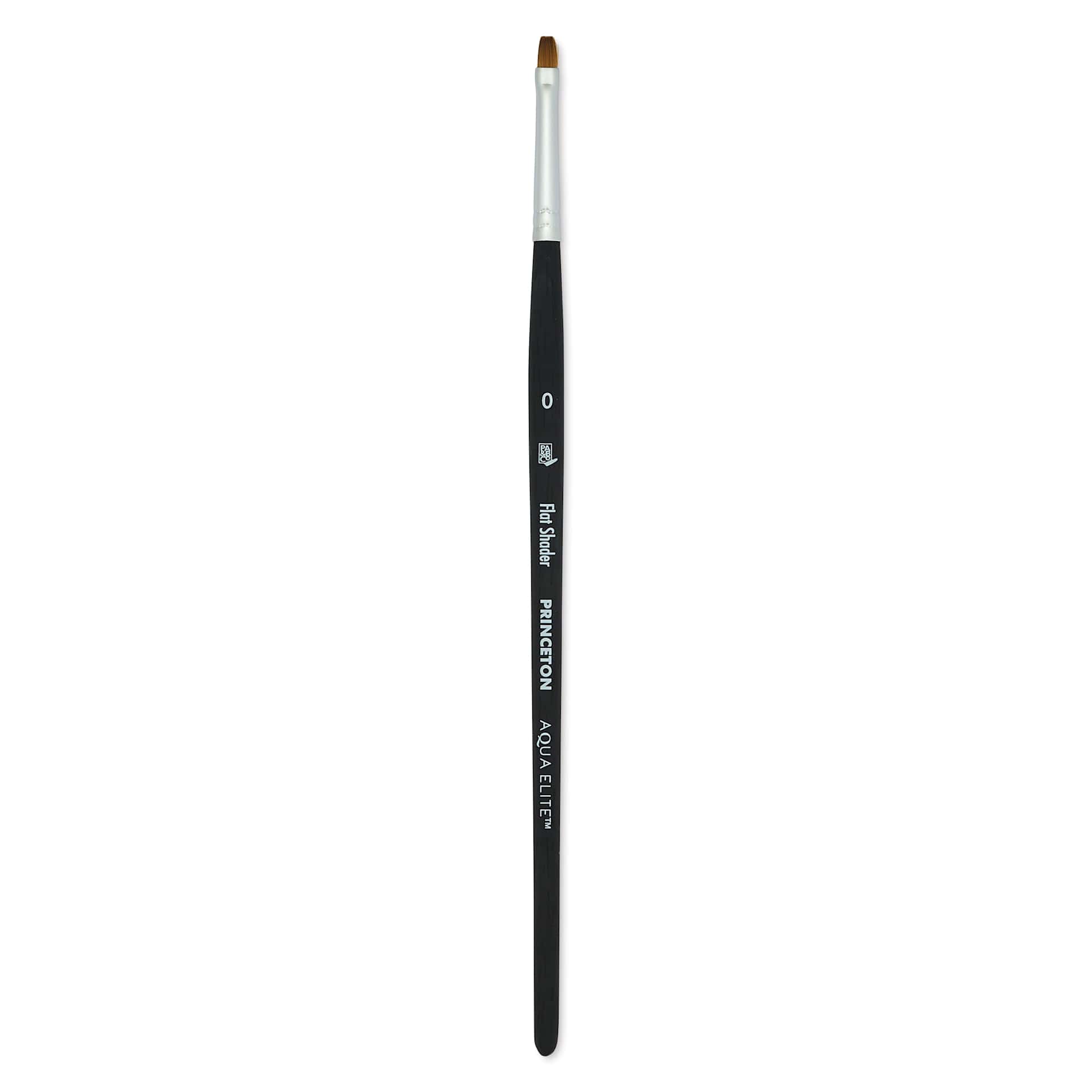 Princeton Aqua Elite Series 4850 Synthetic Mini Brush - Flat Shader, Size 0