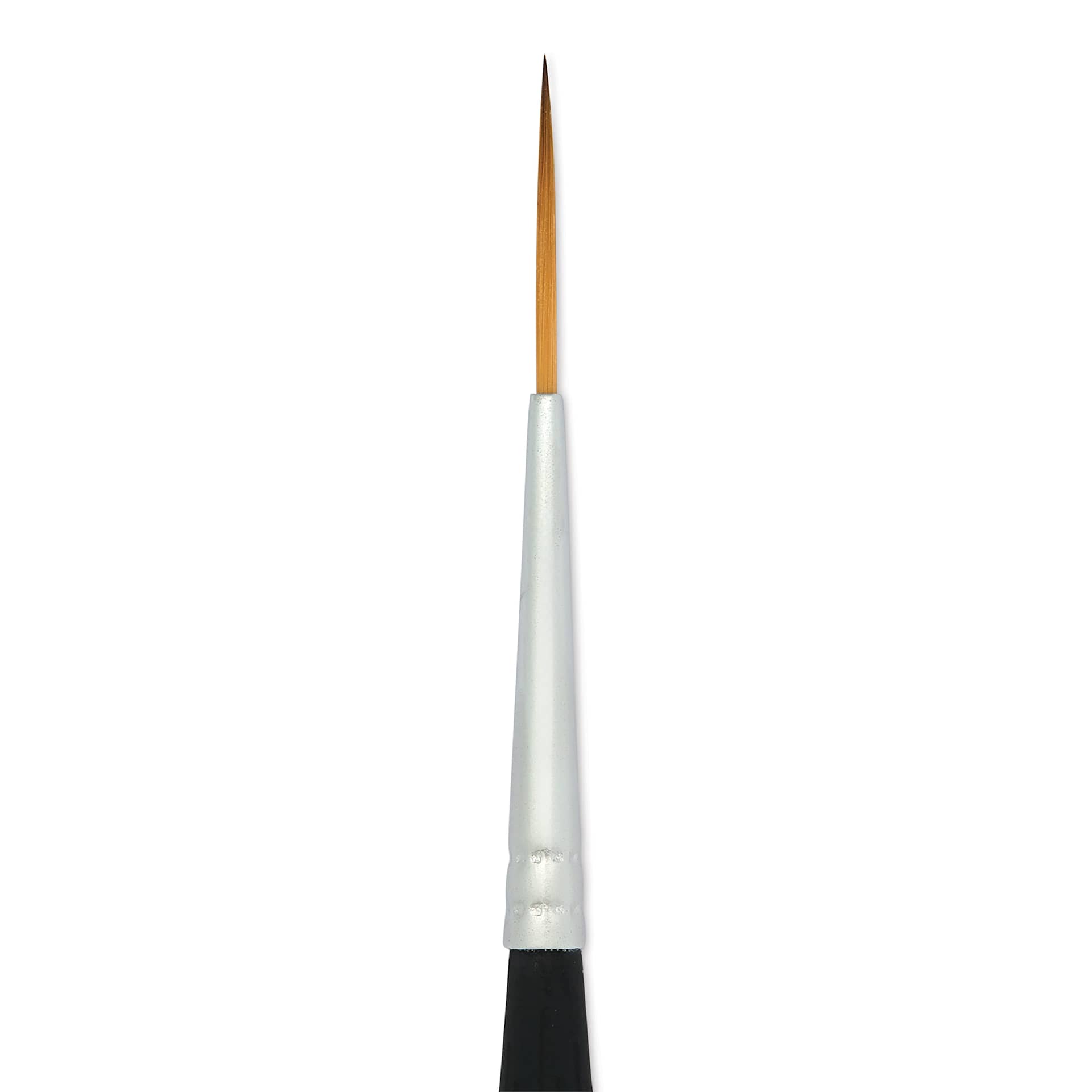 Princeton Aqua Elite Series 4850 Synthetic Mini Brush - Script Liner, Size 2/0, close up