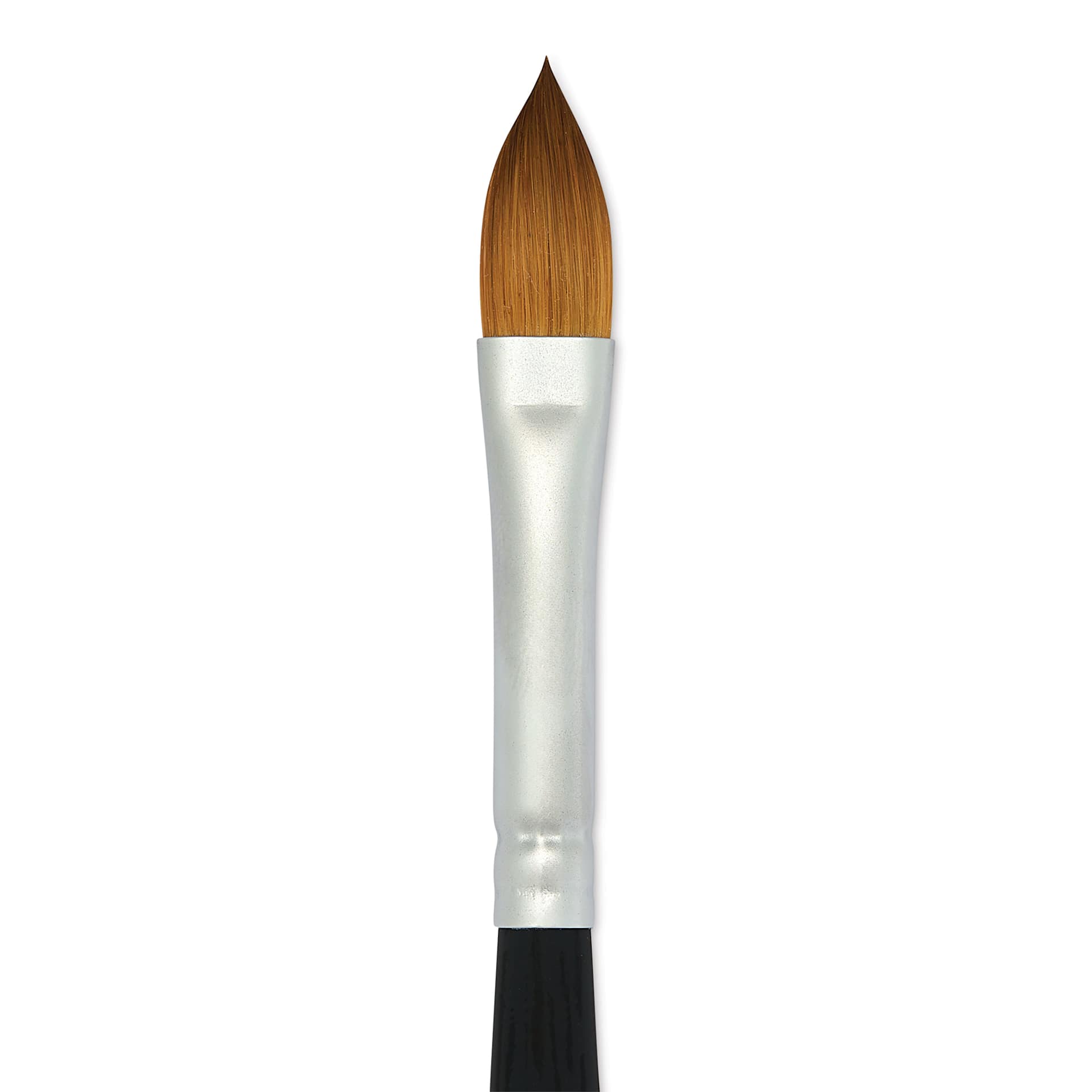 Princeton Aqua Elite Series 4850 Synthetic Mini Brush - Oval Wash, Size 1/4", close up