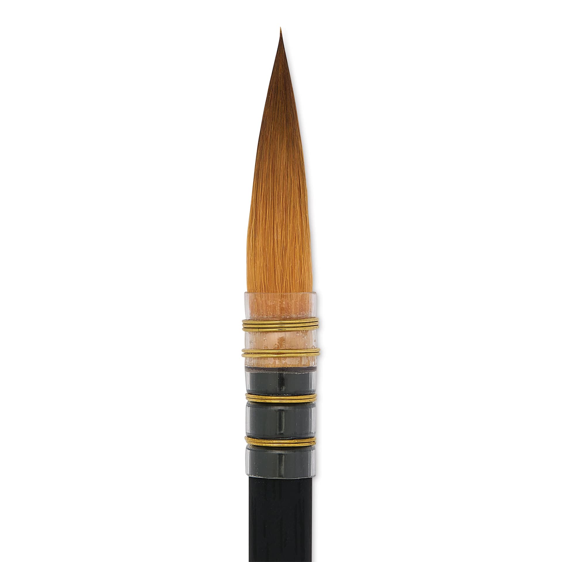 Princeton Aqua Elite Series 4850 Synthetic Mini Brush - Quill, Size 2, close up