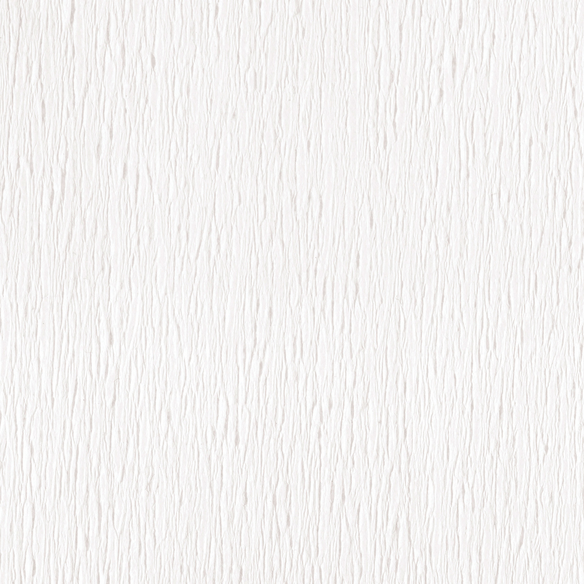 Folia Crepe Paper - Pkg of 10 Sheets, White, close up