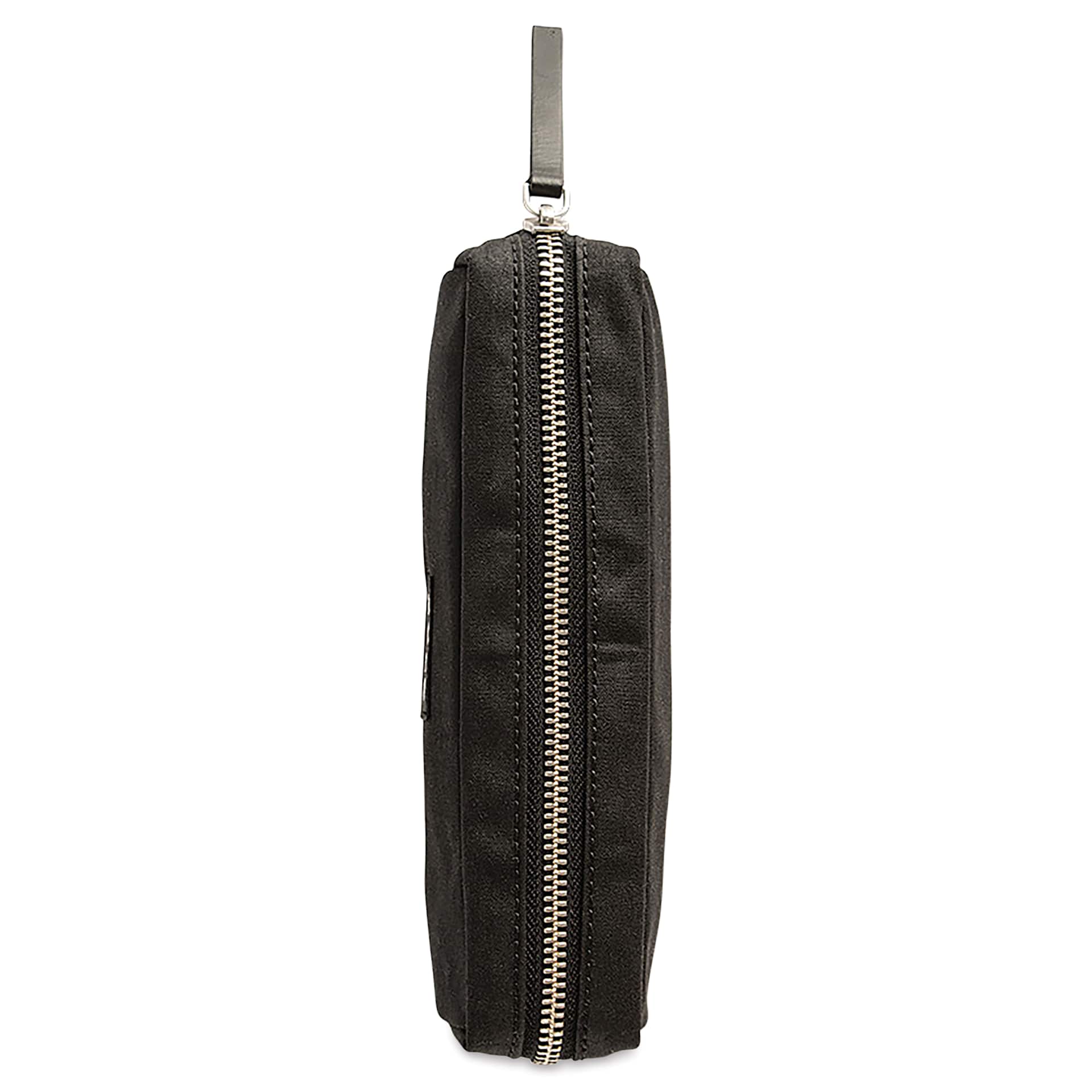 Kolo Parker Zipper Pouch - Black, 2" x 7-1/2" x 2", closed