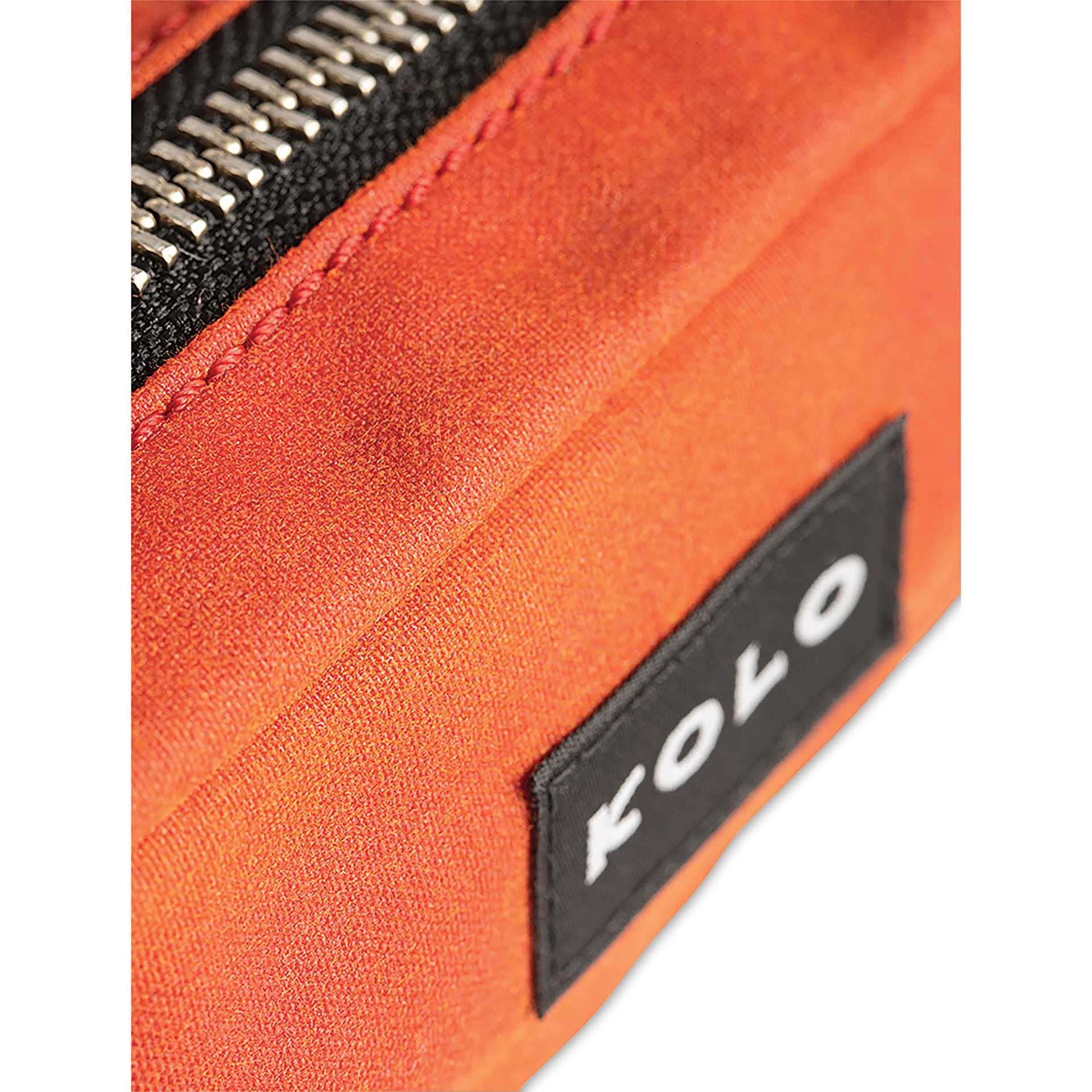 Kolo Parker Zipper Pouch - Persimmon, 2" x 7-1/2" x 2"