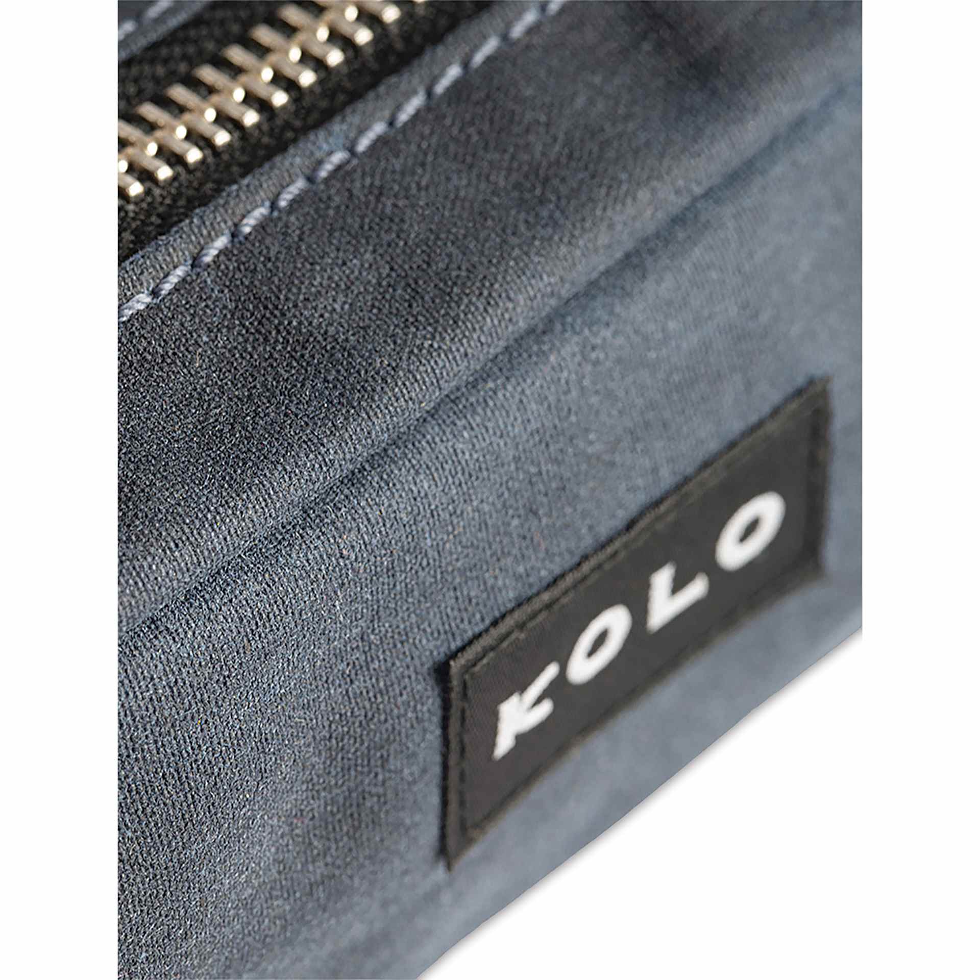 Kolo Parker Zipper Pouch - Navy, 2" x 7-1/2" x 2"