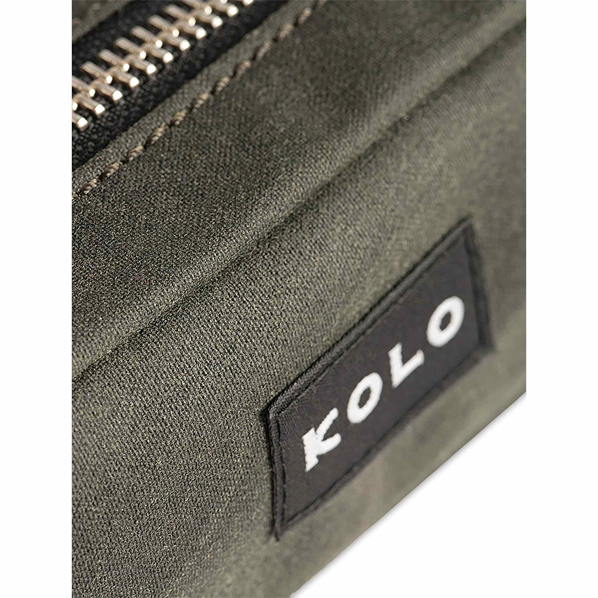 Kolo Parker Zipper Pouch - Sage, 2" x 7-1/2" x 2"