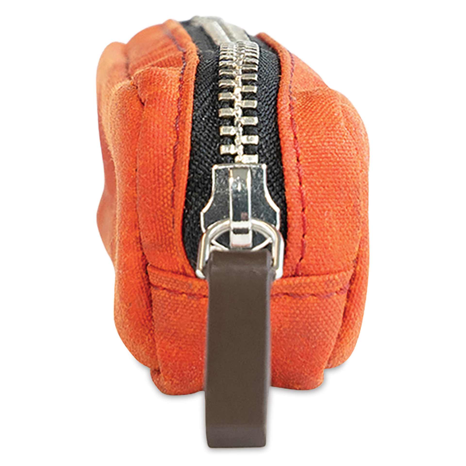 Kolo Parker Zipper Pouch - Persimmon, 5-1/5" x 4/5" x 1-3/10", zipper