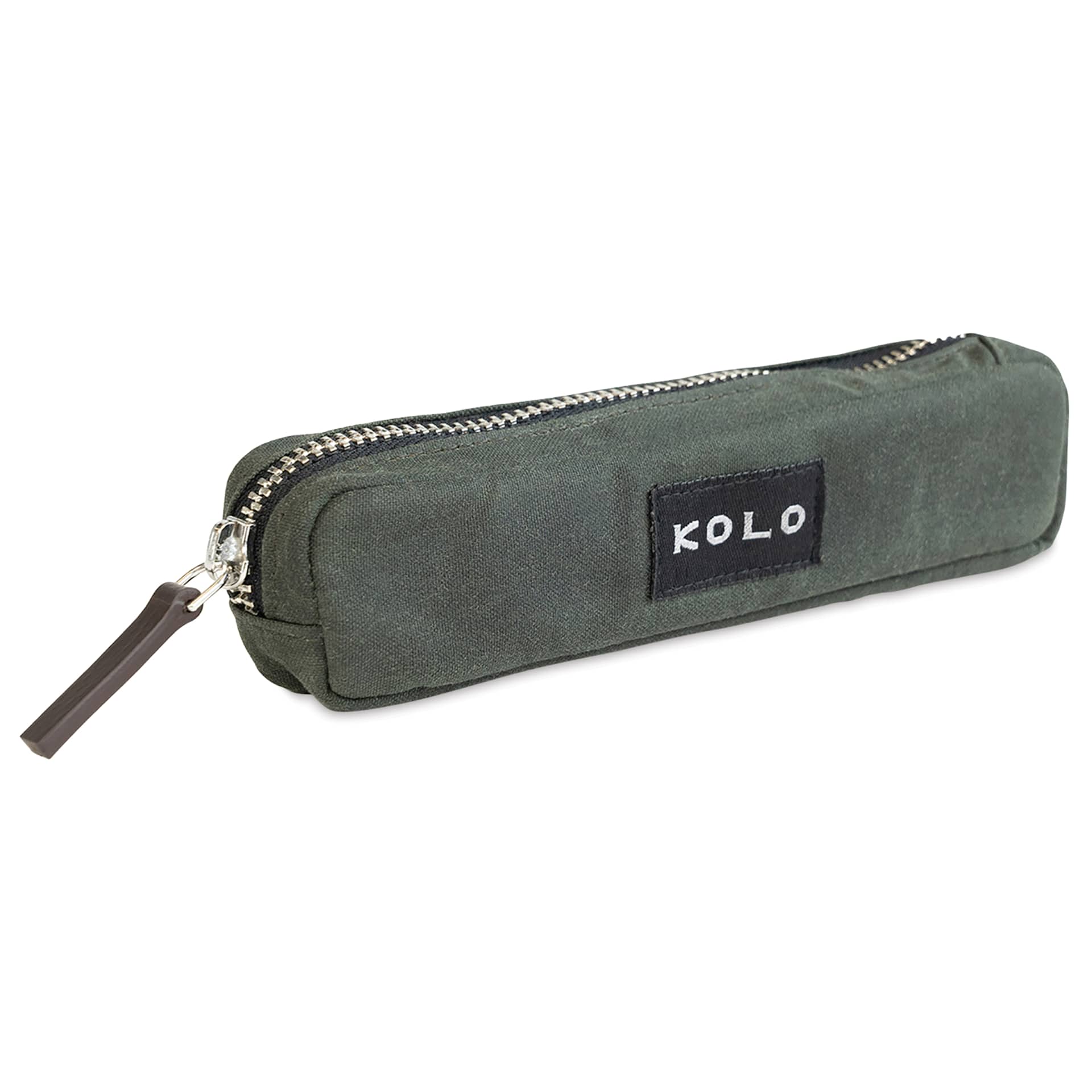 Kolo Parker Zipper Pouch - Sage, 5-1/5" x 4/5" x 1-3/10"