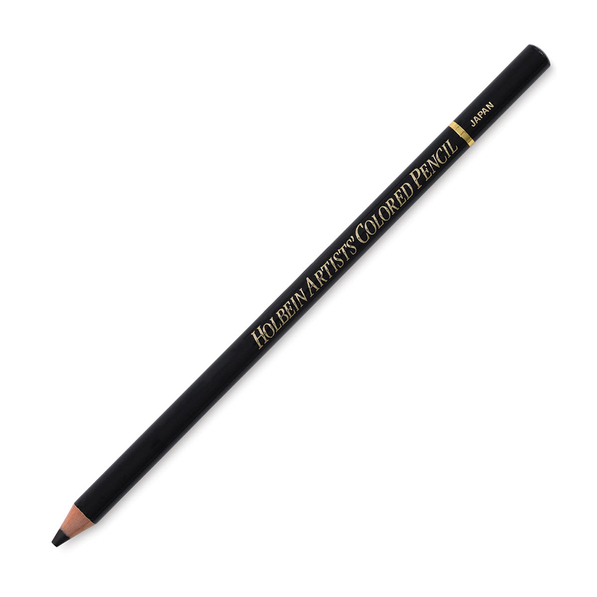 Holbein Artists' Colored Pencil - Black, OP510 (back)