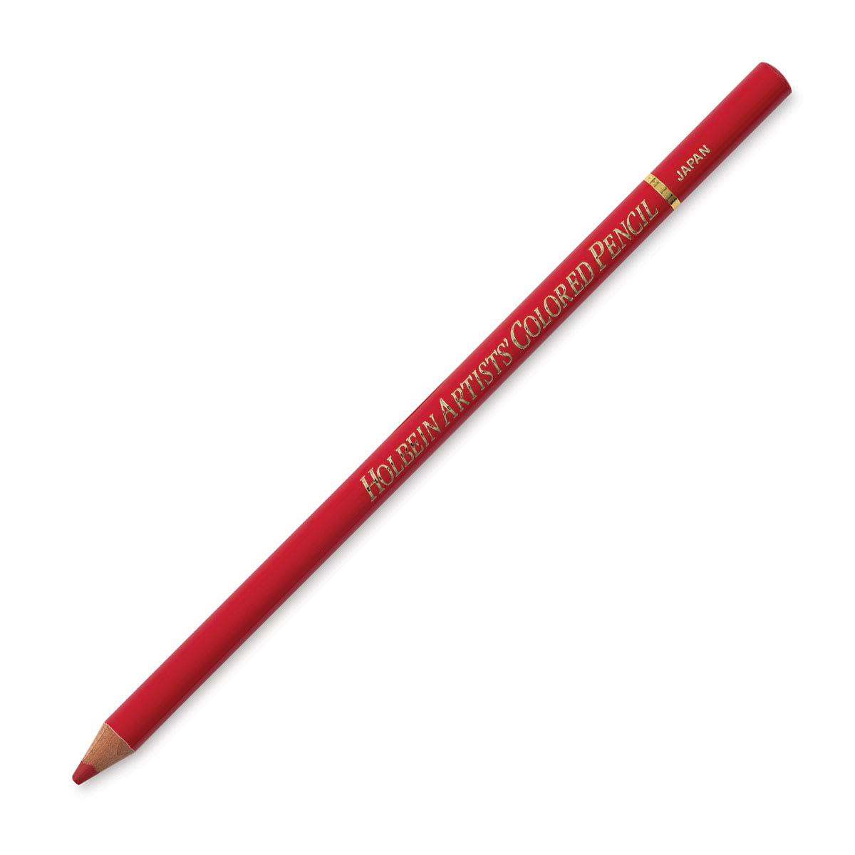 Holbein Artists' Colored Pencil - Carmine, OP042 (back)