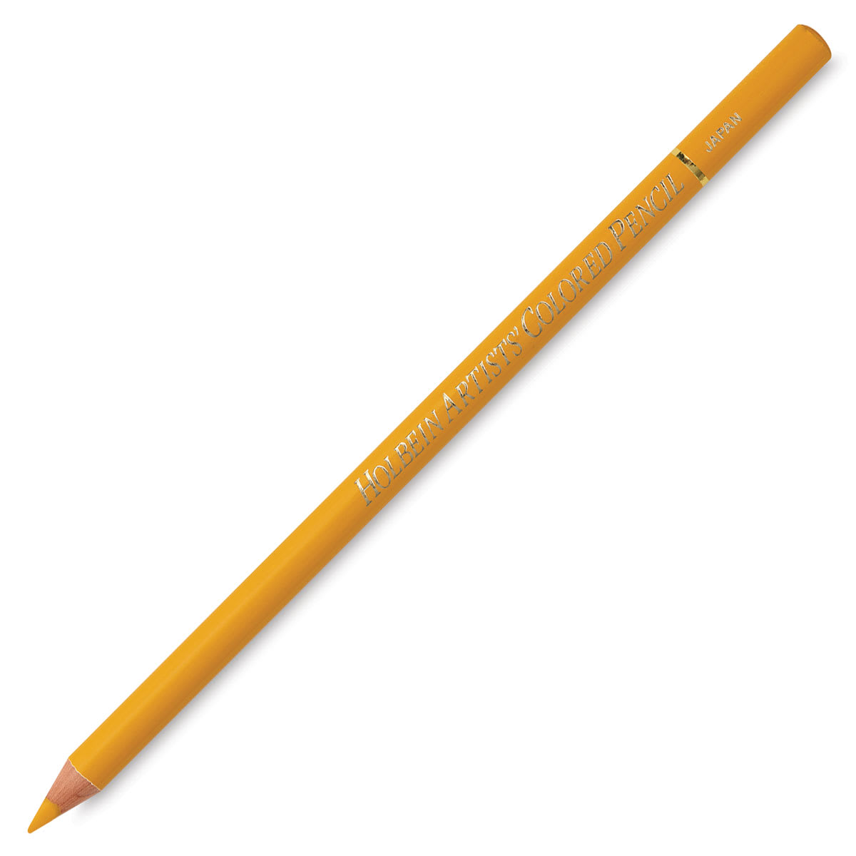 Holbein Artists' Colored Pencil - Yellow Ochre, OP153 (back)