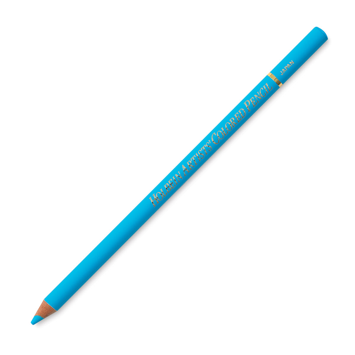 Holbein Artists' Colored Pencil - Aqua, OP323 (back)