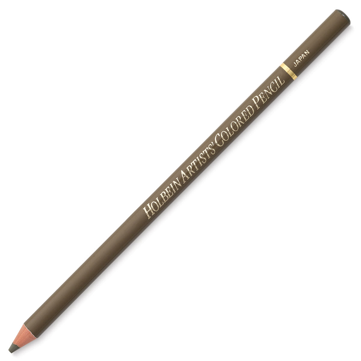 Holbein Artists' Colored Pencil - Olive Drab, OP187 (back)