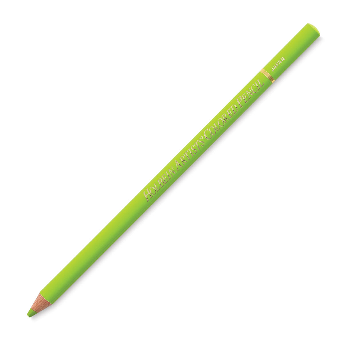 Holbein Artists' Colored Pencil - Apple Green, OP251 back