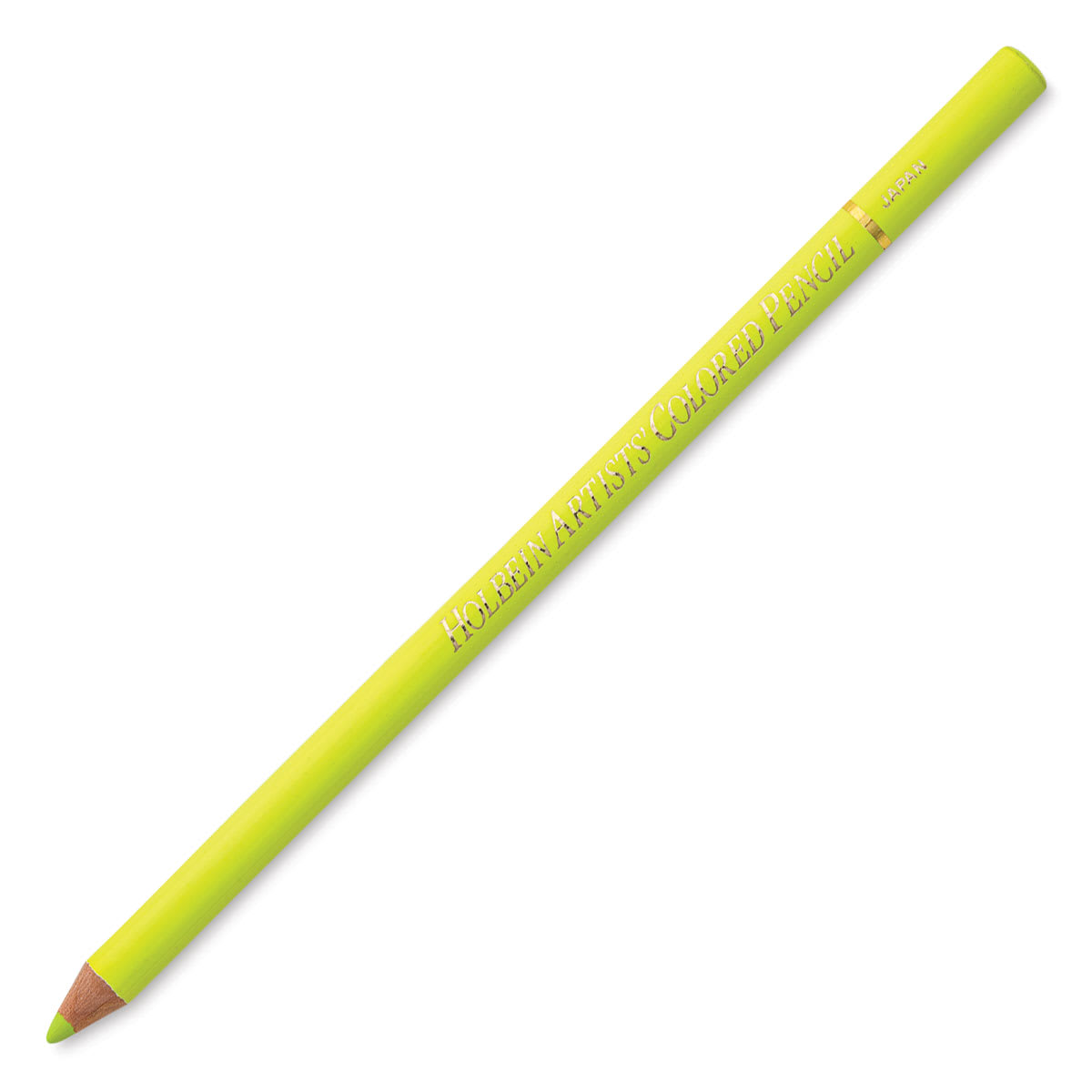 Holbein Artists' Colored Pencil - Chartreuse Green, OP240 (back)