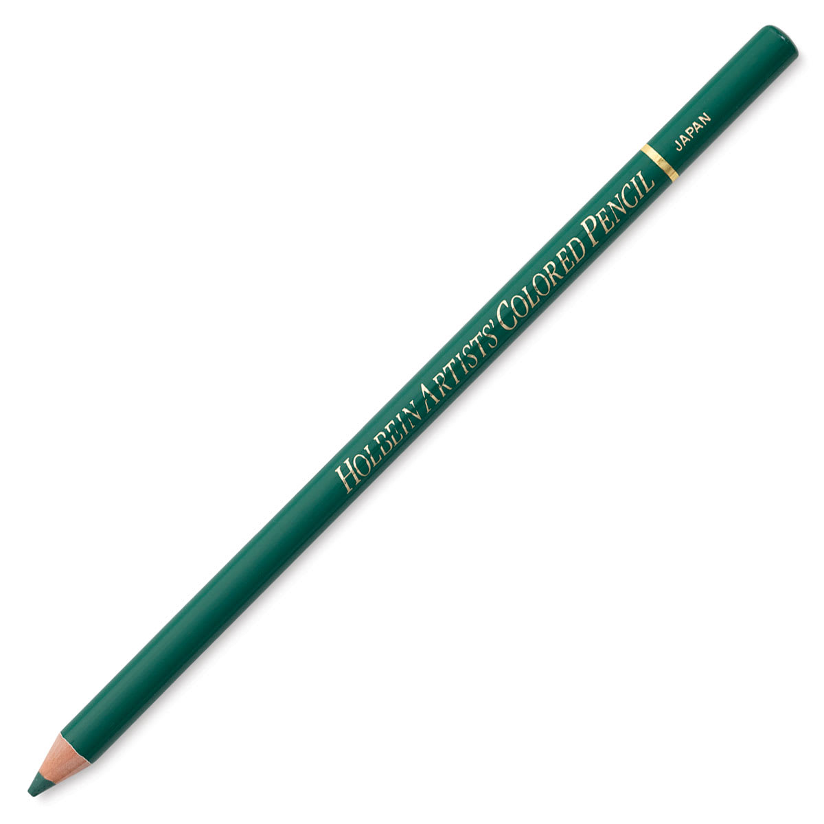 Holbein Artists' Colored Pencil - Bottle Green, OP296 (back)