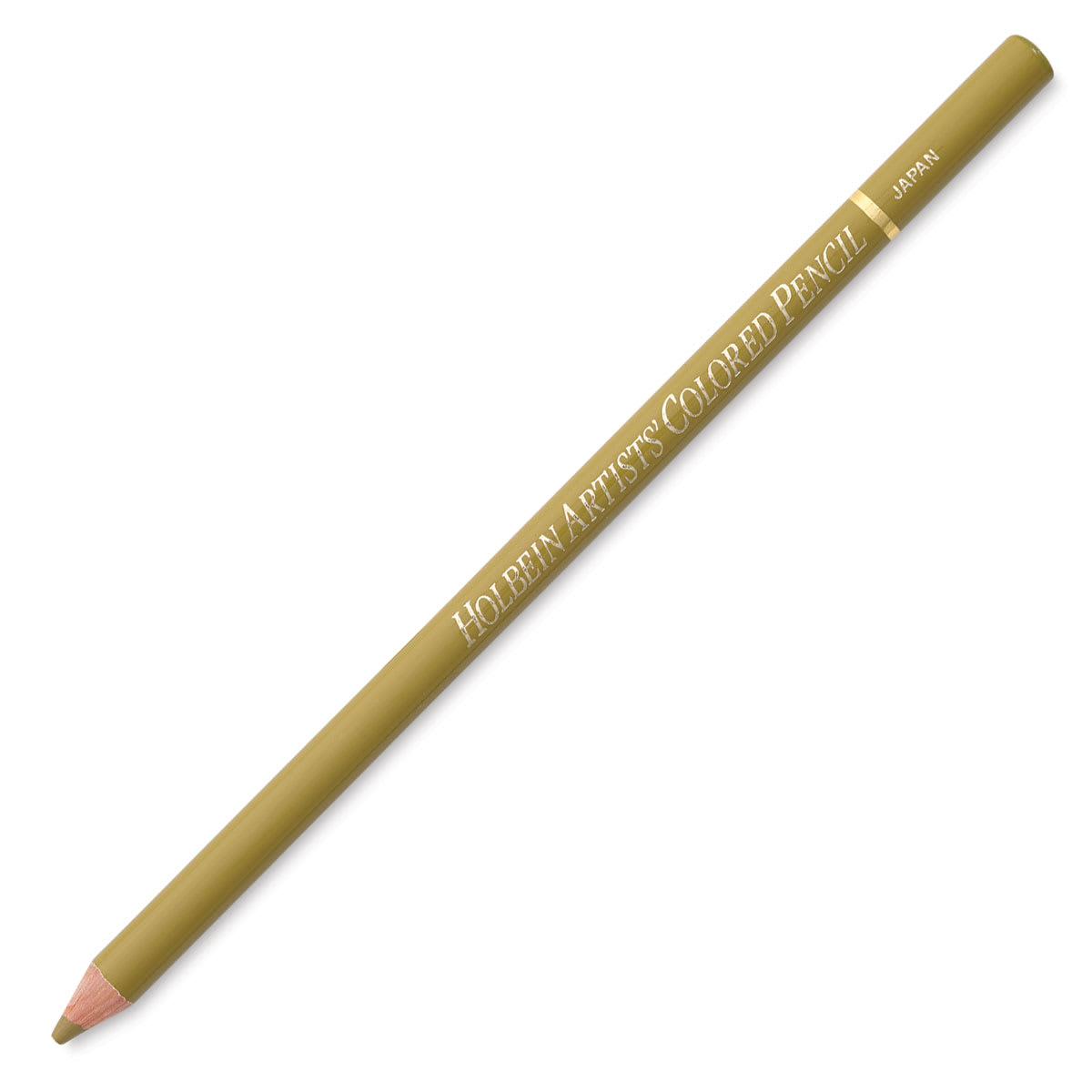 Holbein Artists' Colored Pencil - Olive Brown, OP195 (back)