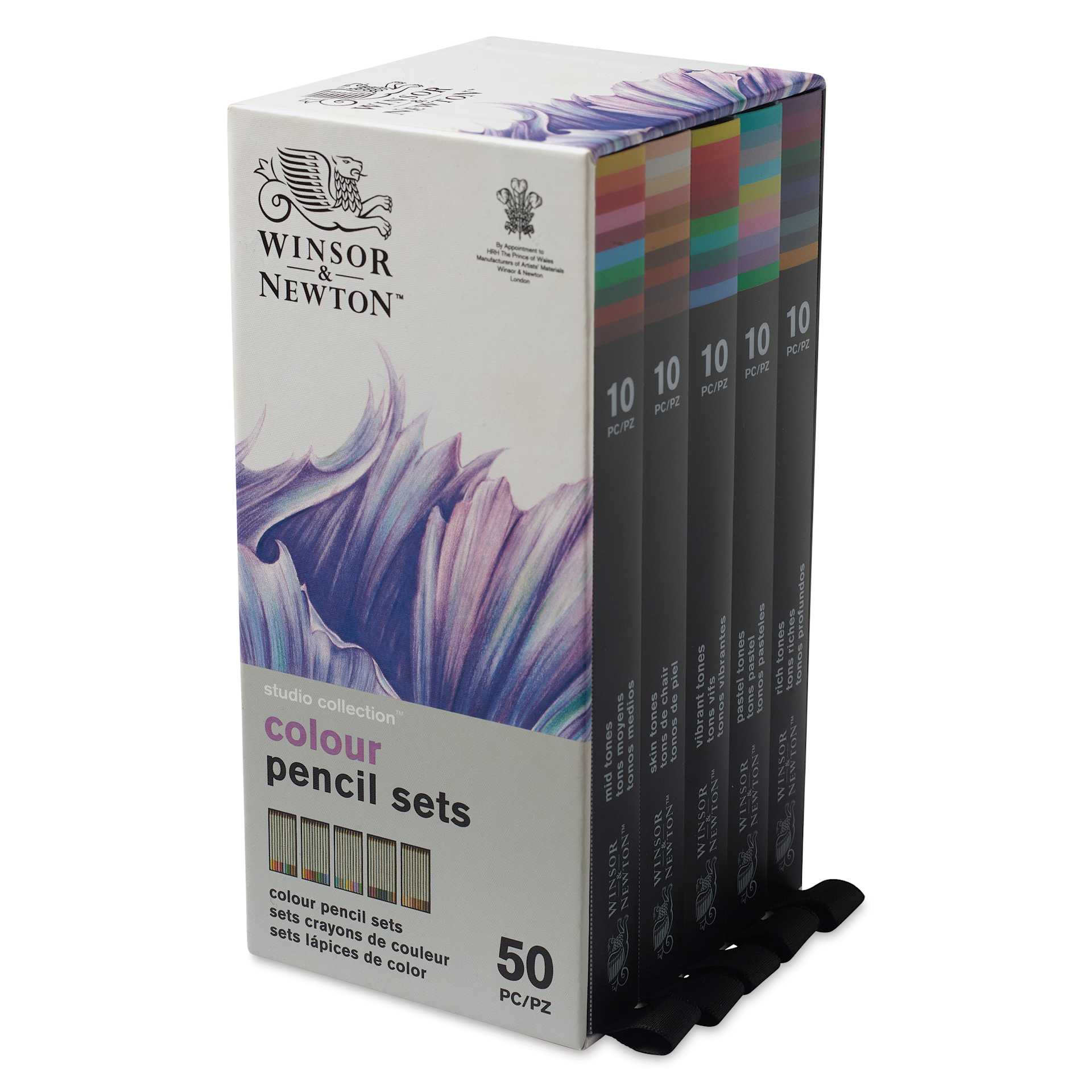 Winsor & Newton Studio Collection Colored Pencils - Set of 50