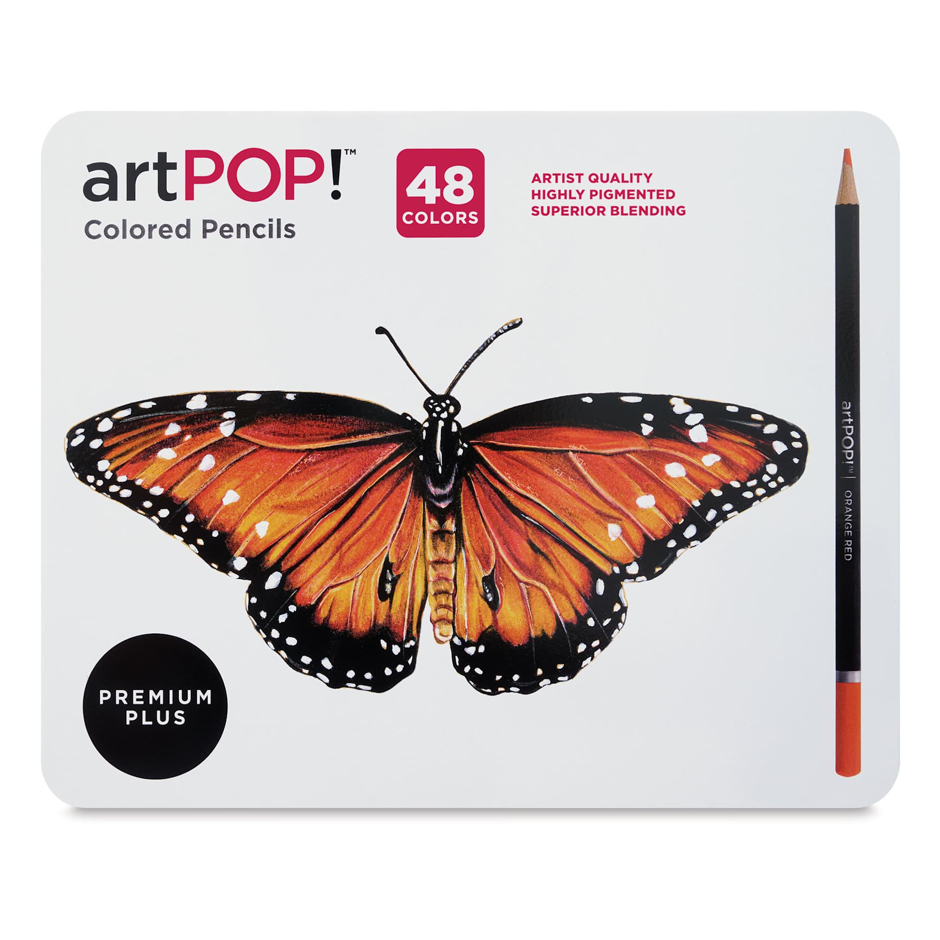 artPOP! Premium Plus Colored Pencils - Set of 48 (Front of set)