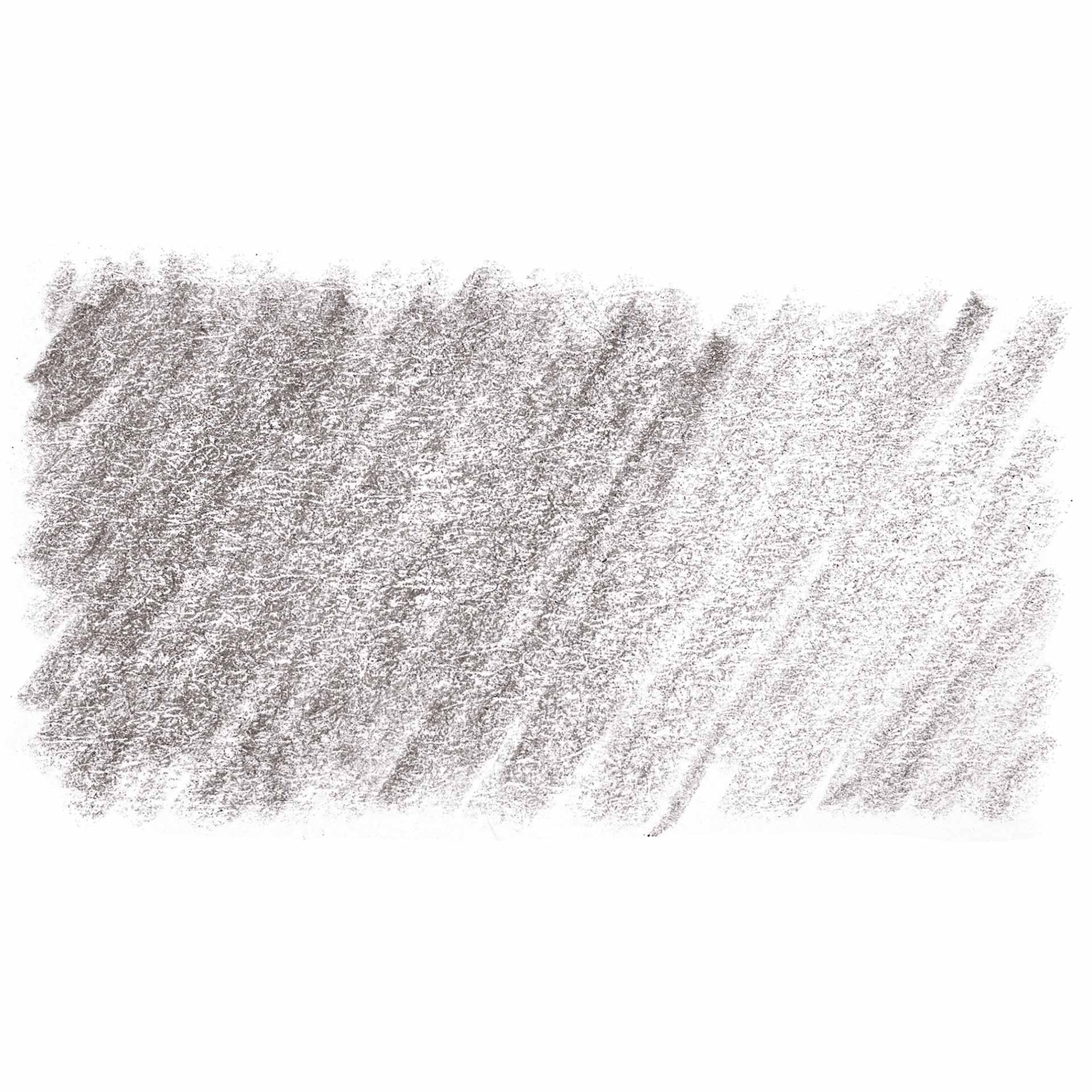 Derwent Chromaflow Colored Pencil - Carbon Grey, swatch only