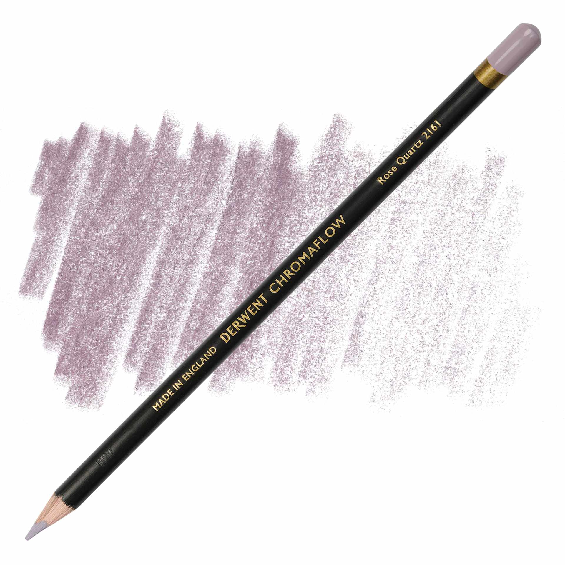 Derwent Chromaflow Colored Pencil - Rose Quartz, swatch and pencil