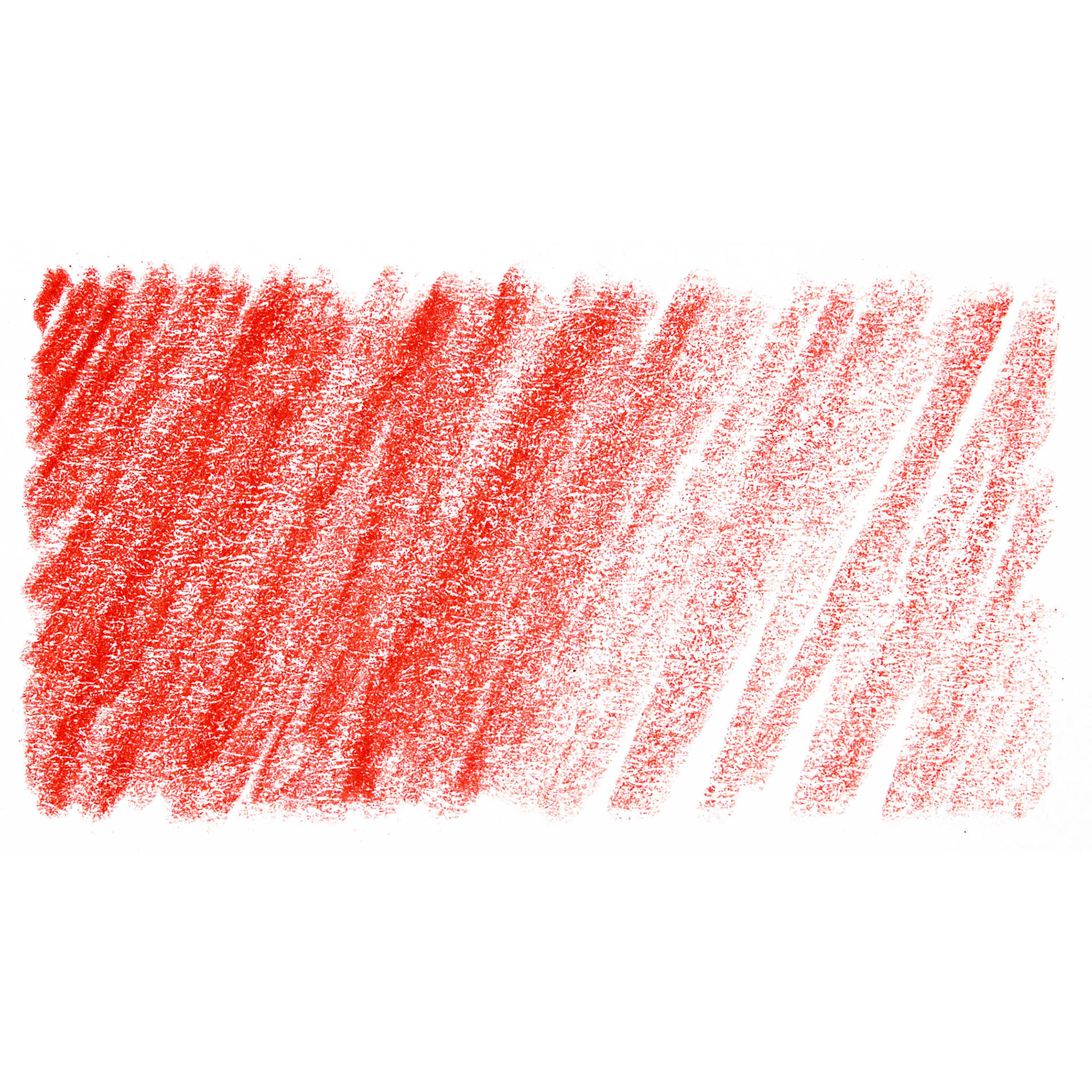 Derwent Chromaflow Colored Pencil - Pure Red, swatch only