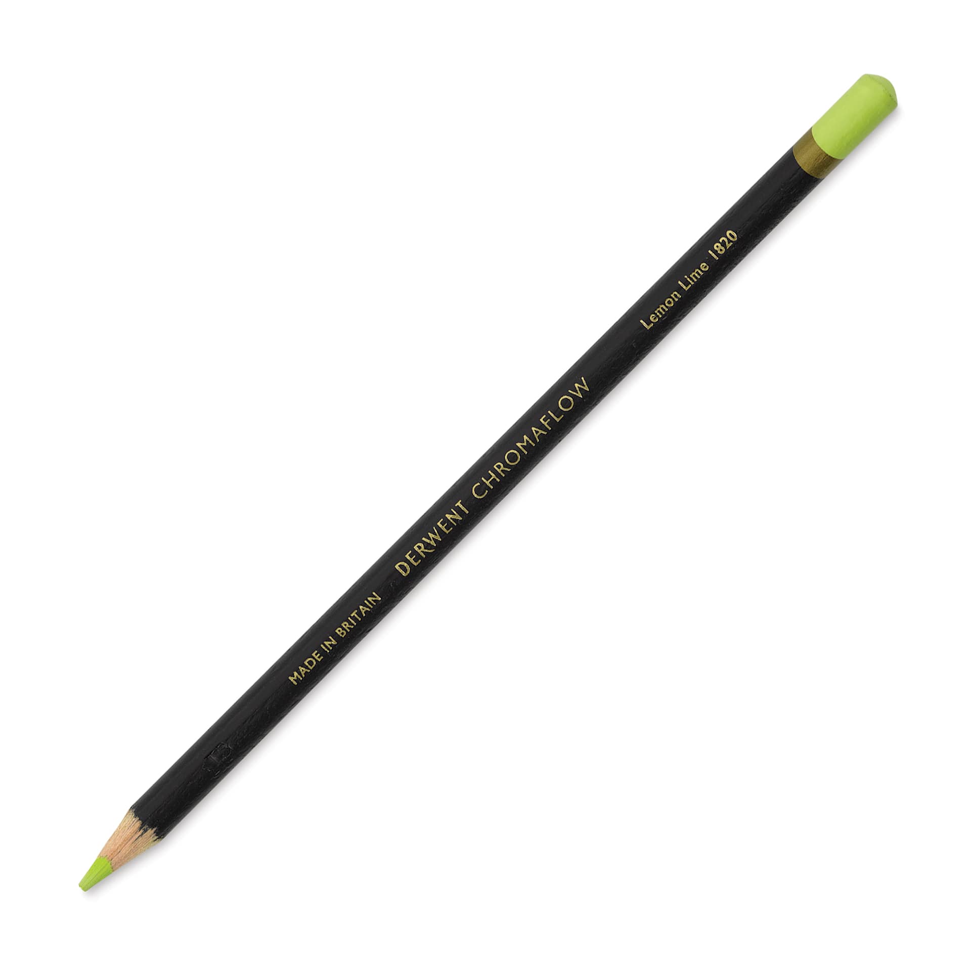 Derwent Chromaflow Colored Pencil - Lemon Lime, single pencil