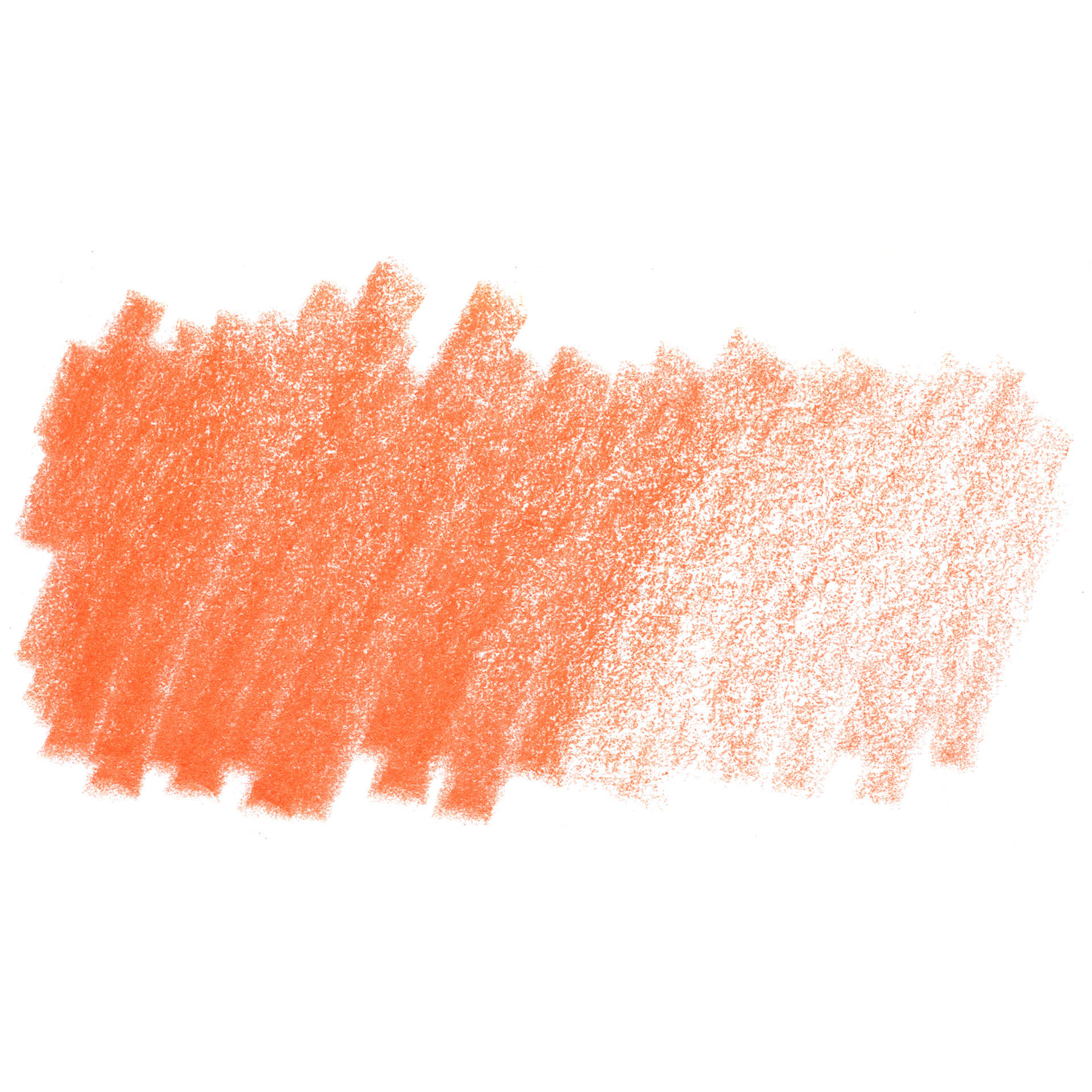 Derwent Chromaflow Colored Pencil - Orange Crush, swatch only