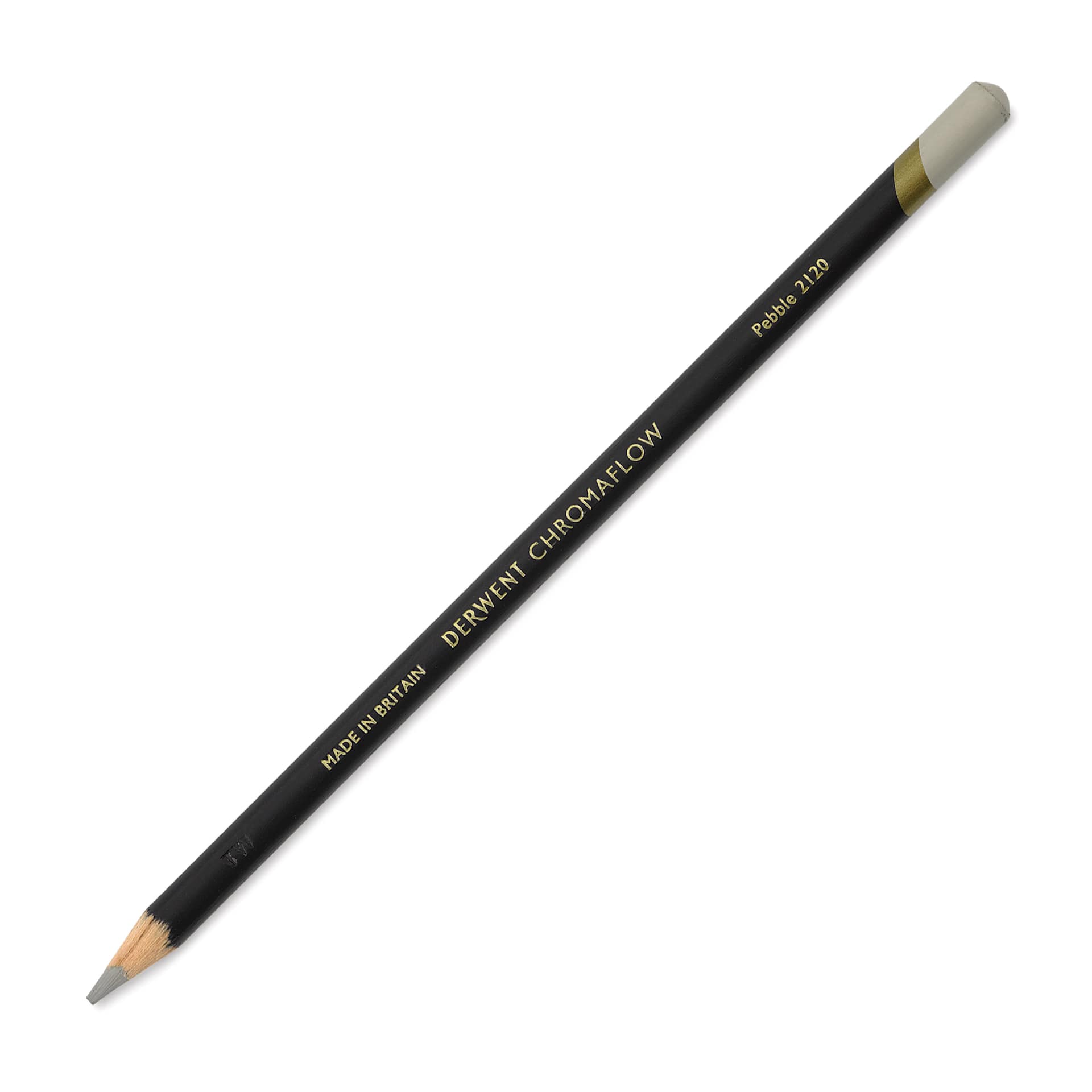 Derwent Chromaflow Colored Pencil - Pebble, single pencil