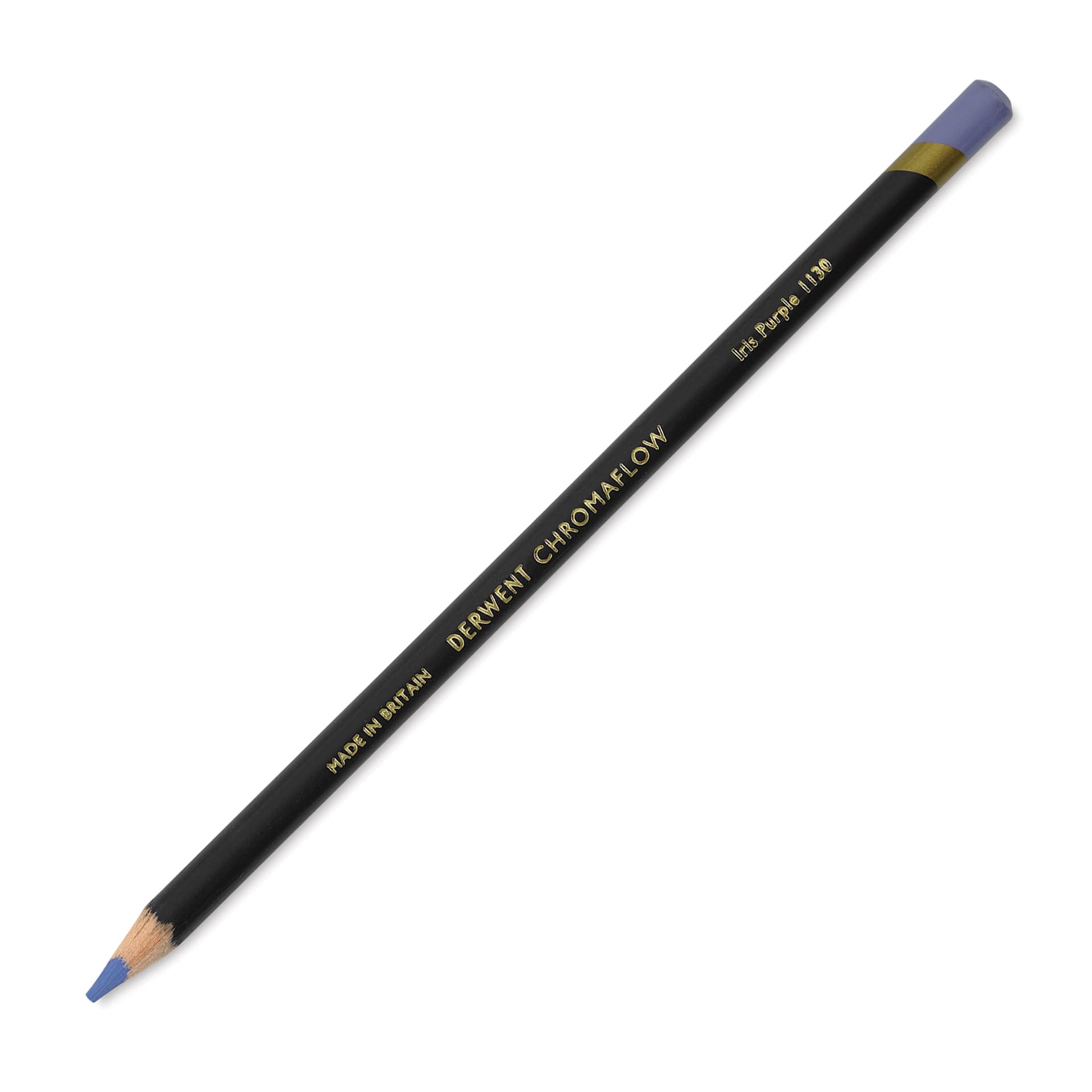 Derwent Chromaflow Colored Pencil - Iris Purple, single pencil