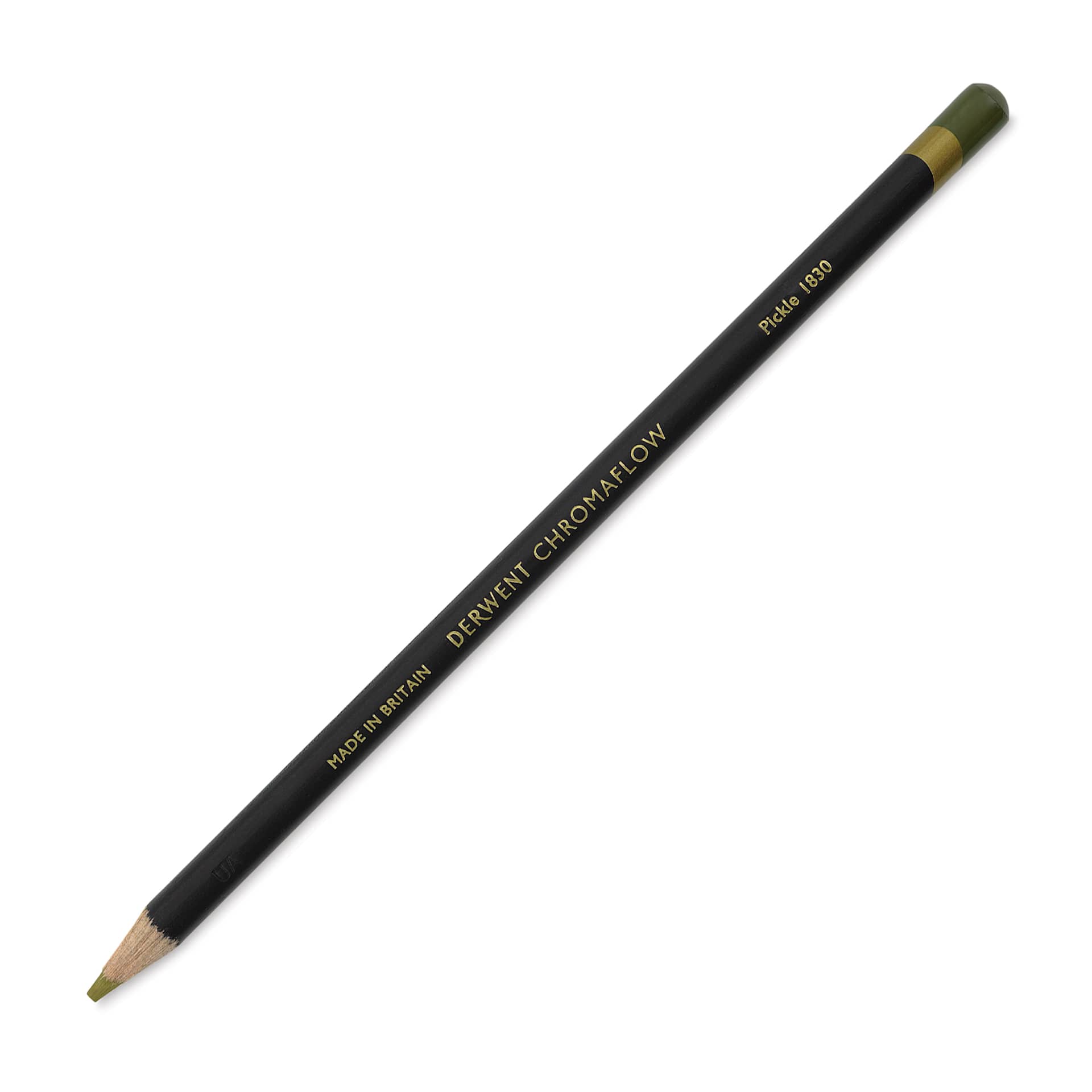 Derwent Chromaflow Colored Pencil - Pickle, single pencil