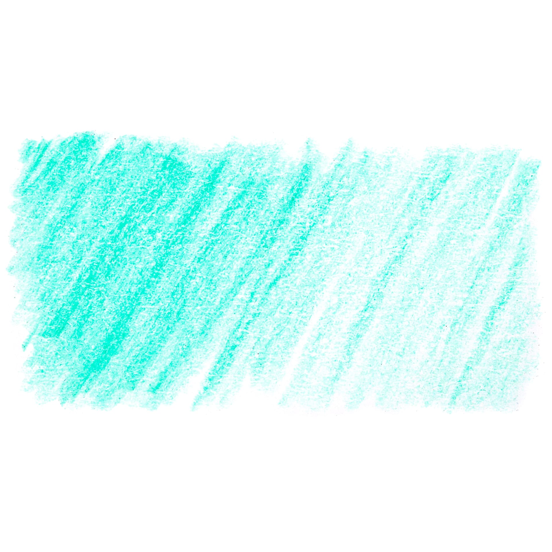 Derwent Chromaflow Colored Pencil - Turquoise Green, swatch only