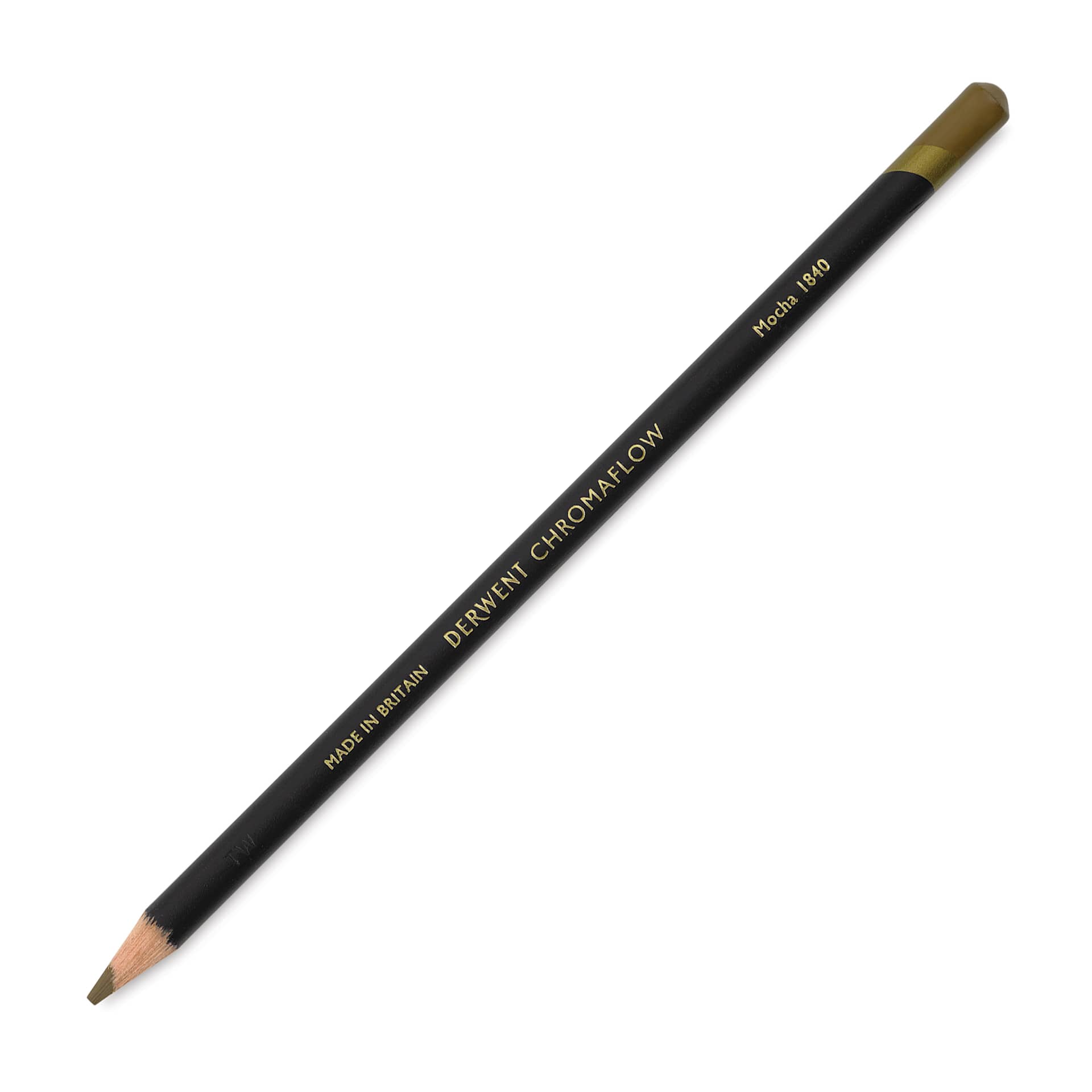 Derwent Chromaflow Colored Pencil - Mocha, single pencil