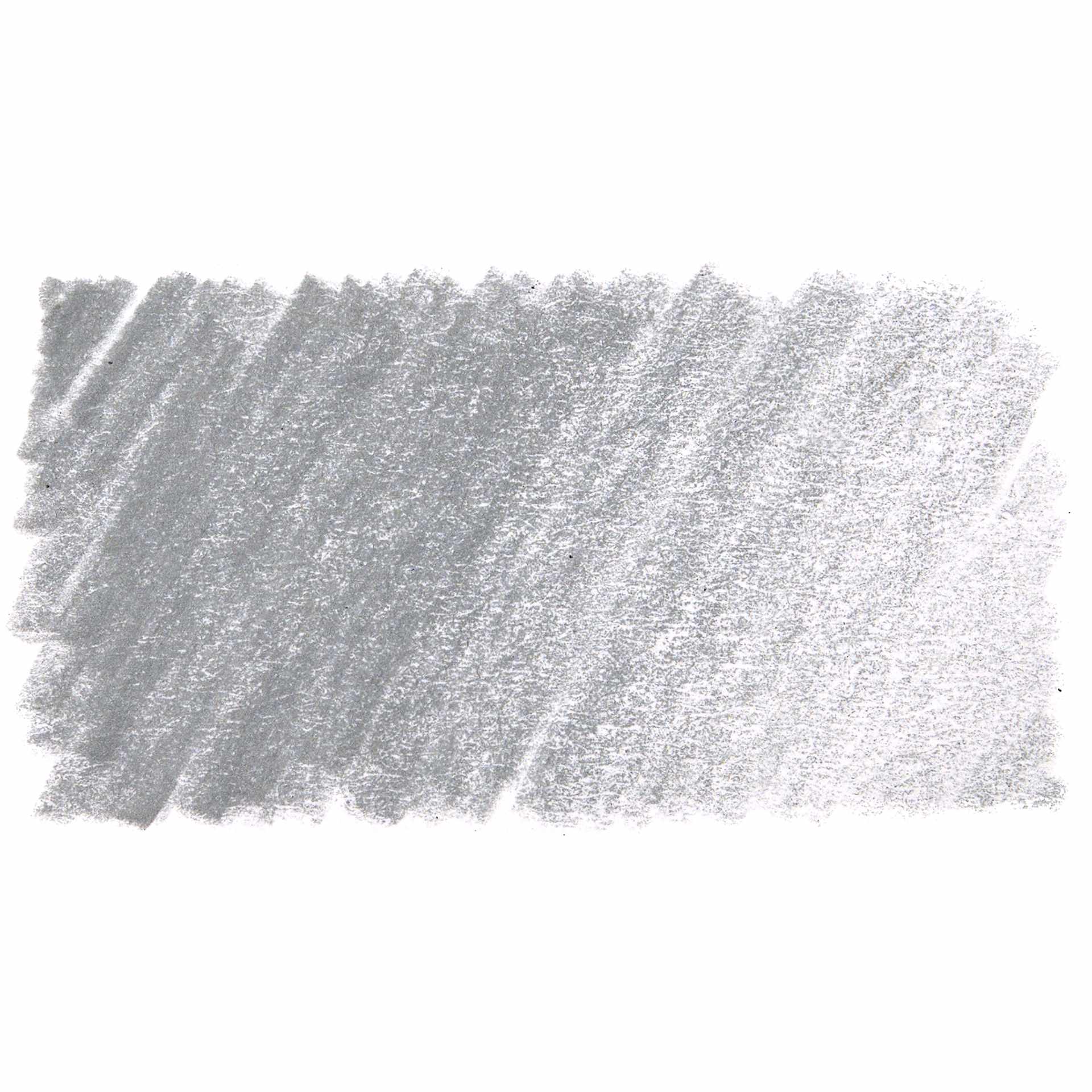 Derwent Chromaflow Colored Pencil - Silver, swatch only