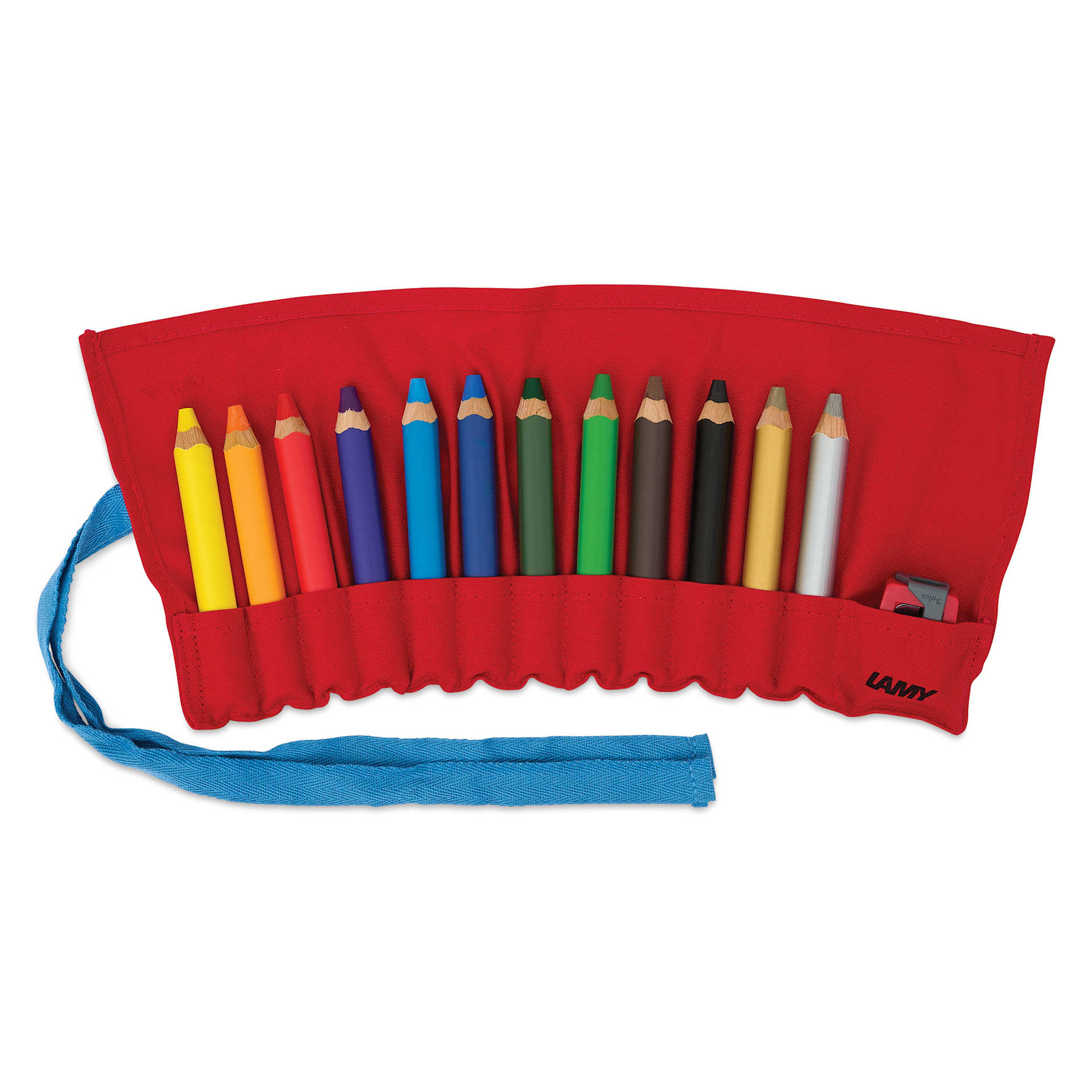 Lamy 3Plus Colored Pencil Roll - Set of 13, out of packaging