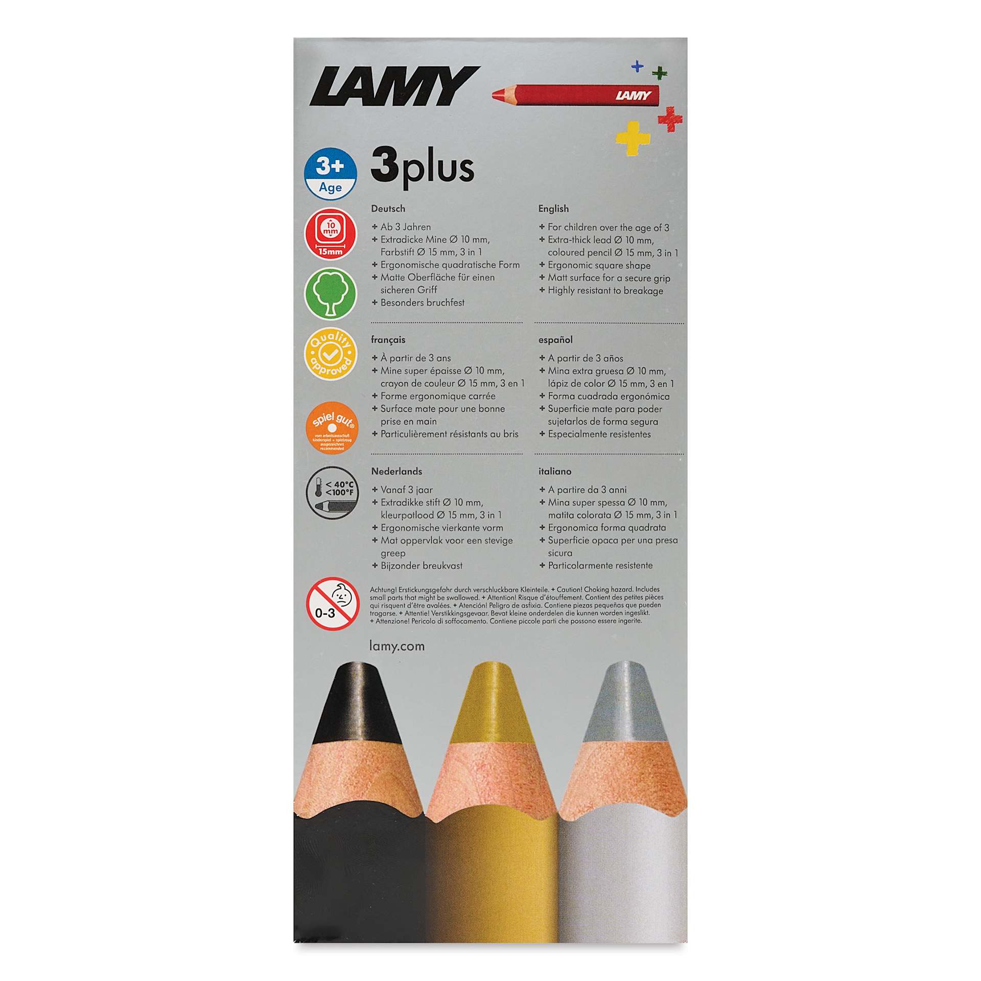 Lamy 3Plus Colored Pencil Roll - Set of 13