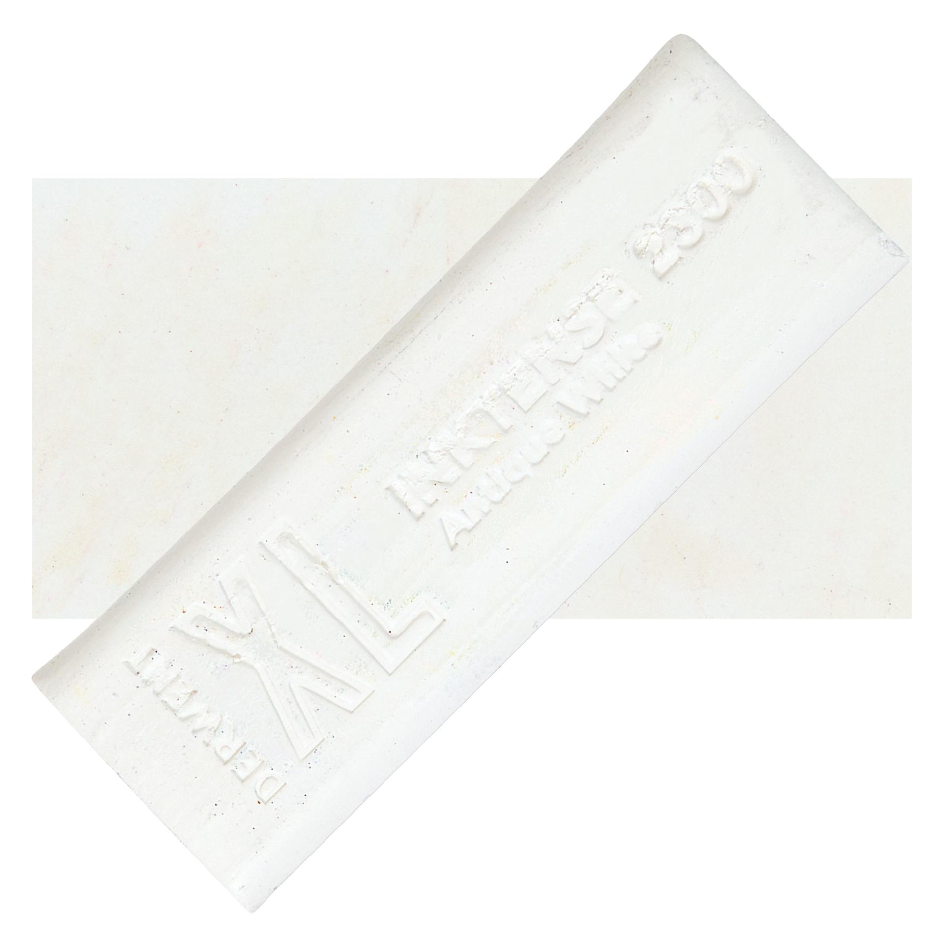 Derwent Inktense XL Block - Antique White, swatch and block