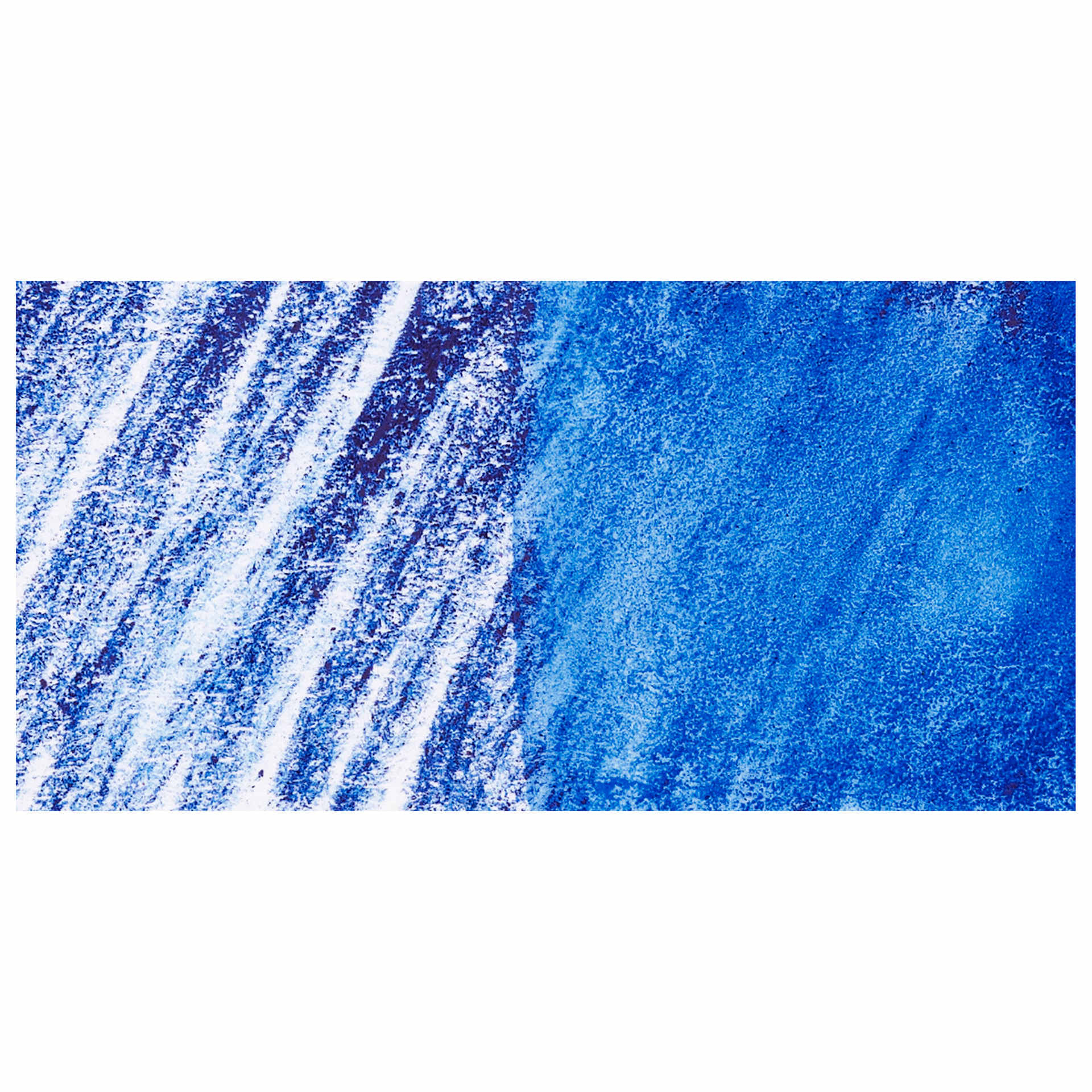 Derwent Inktense XL Block - Bright Blue, swatch only