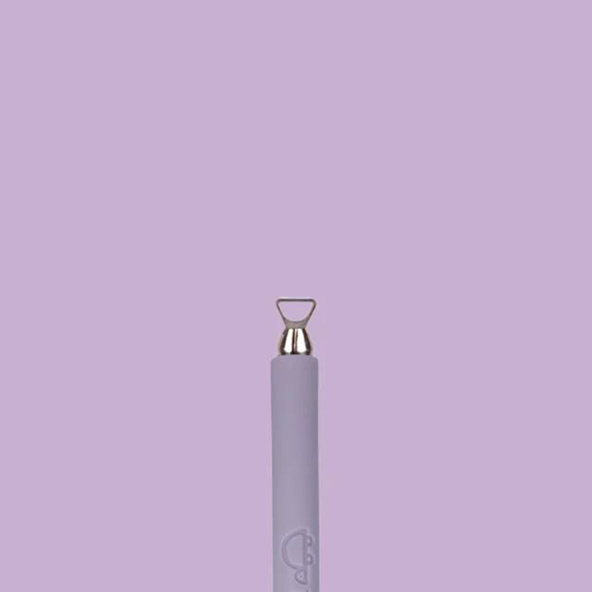 Tortuga Tools Slim Mini Delta Trimming Tool - Lilac showing tip