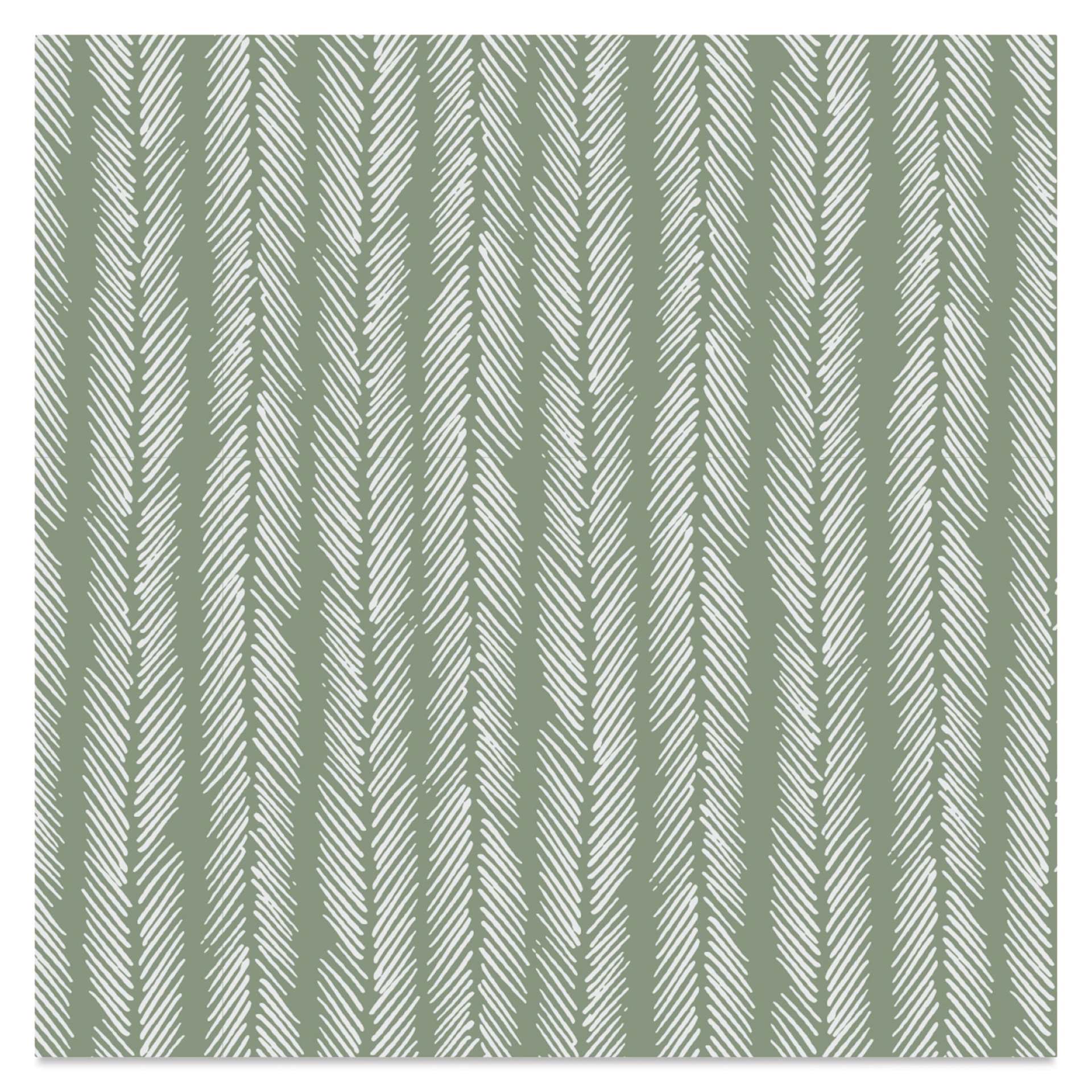 Clairefontaine Origami Paper - Dried Flowers, 5.9" x 5.9", herringbone pattern